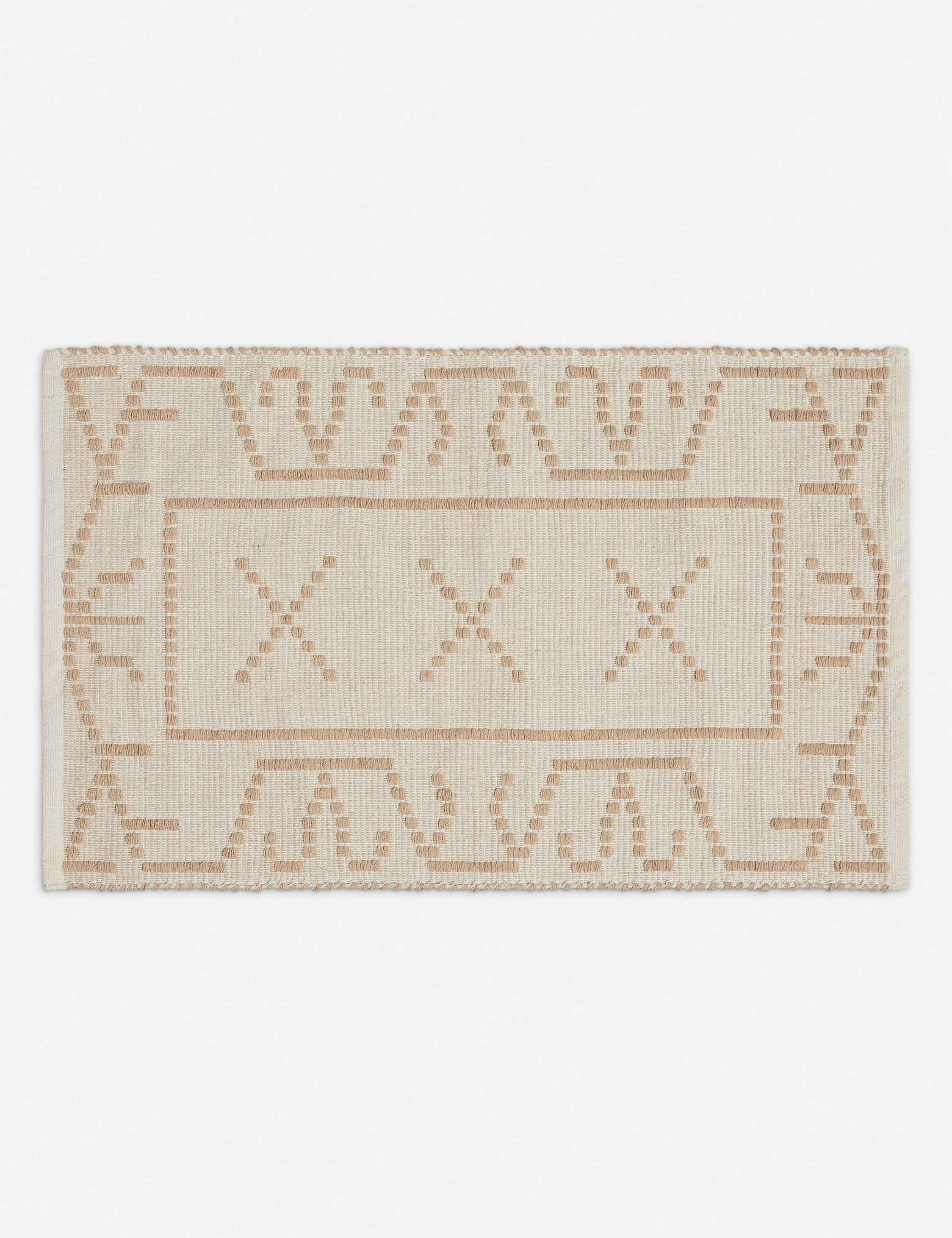 Bela Organic Cotton Bath Mat | Handwoven, Quick-Drying Design