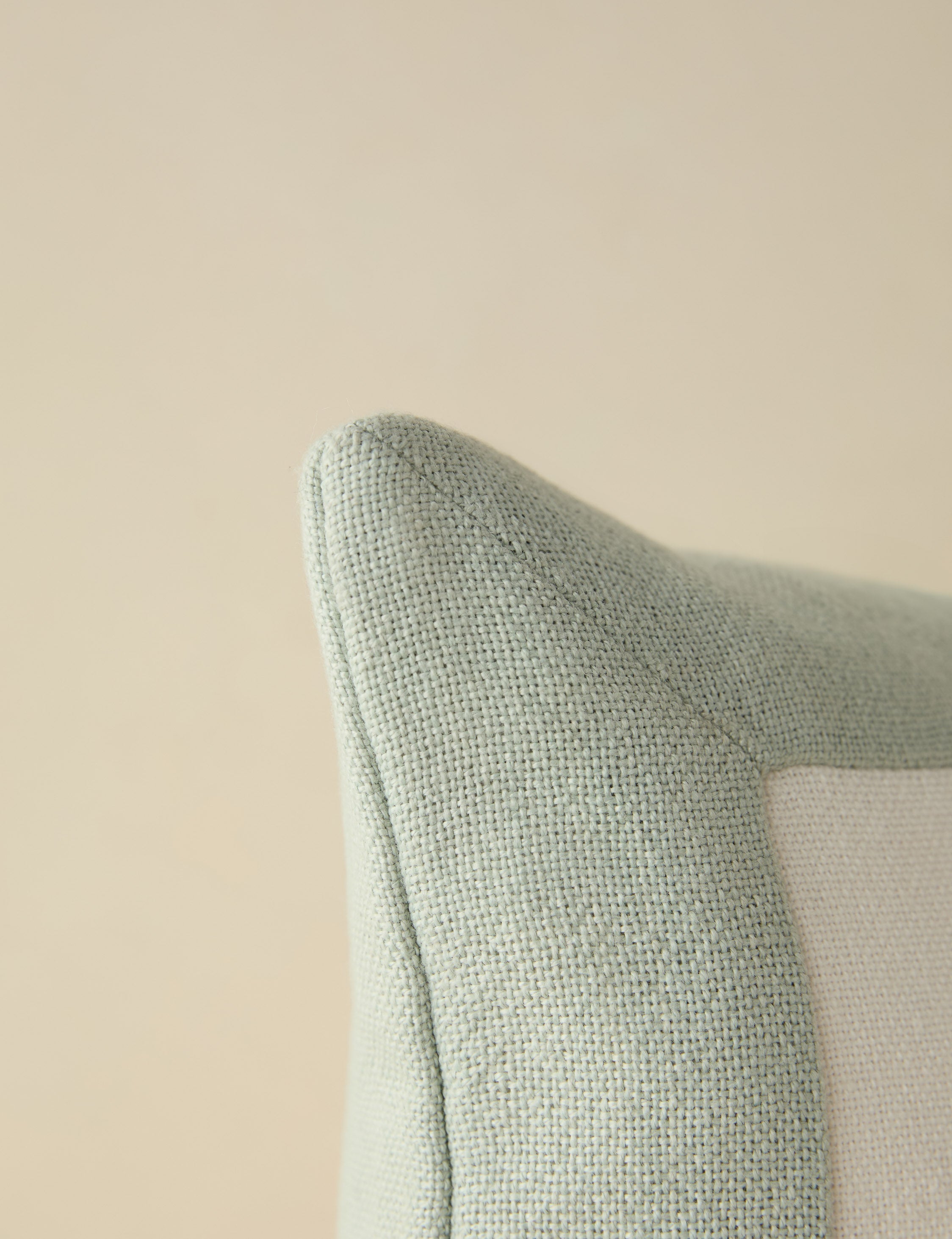 Amica Outdoor Pillow | Colorful Border, Antique White Center