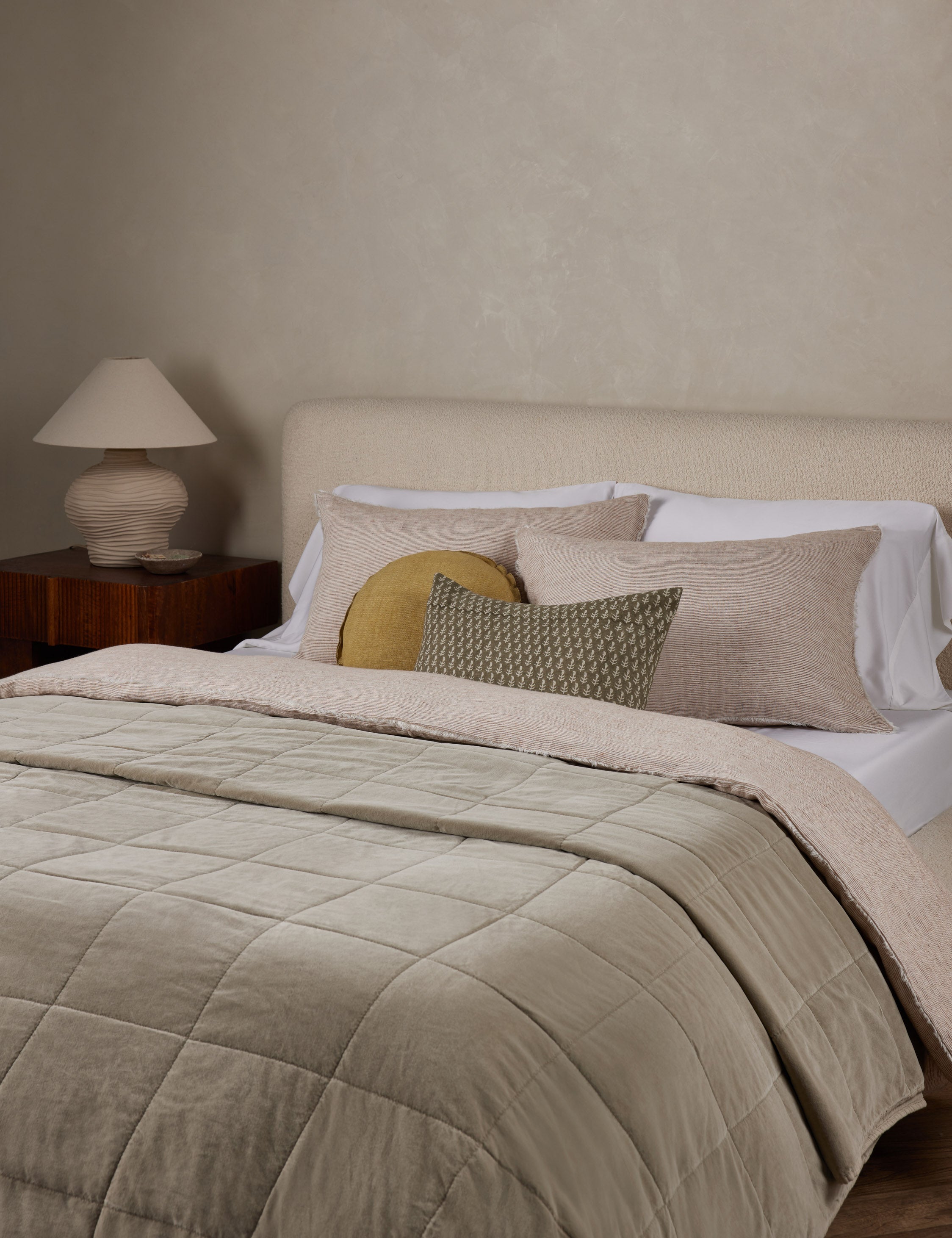 Luxe Logan Duvet Cover | Linen with Frayed Edges