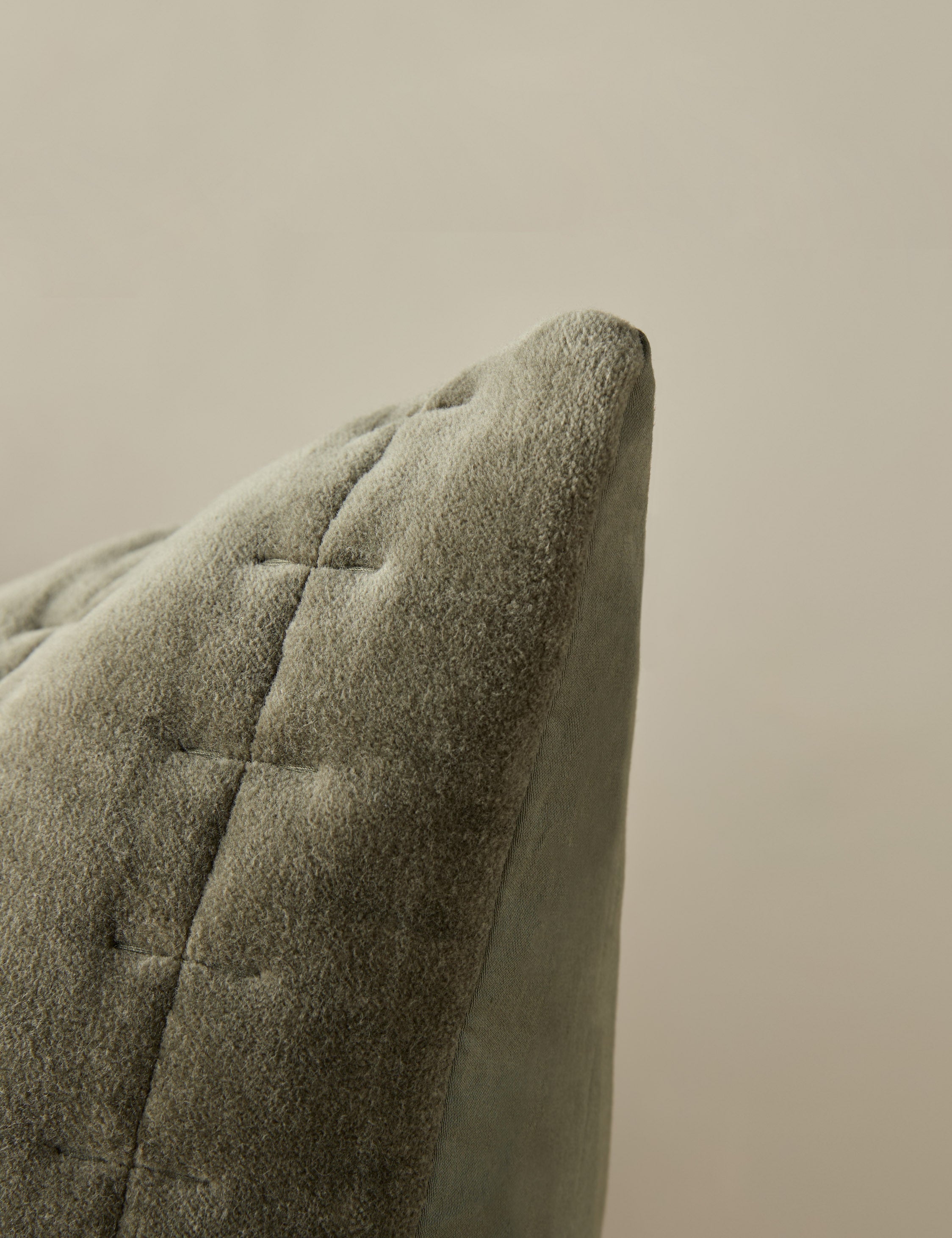 Astra Velvet Sham | Luxurious Quilted Texture