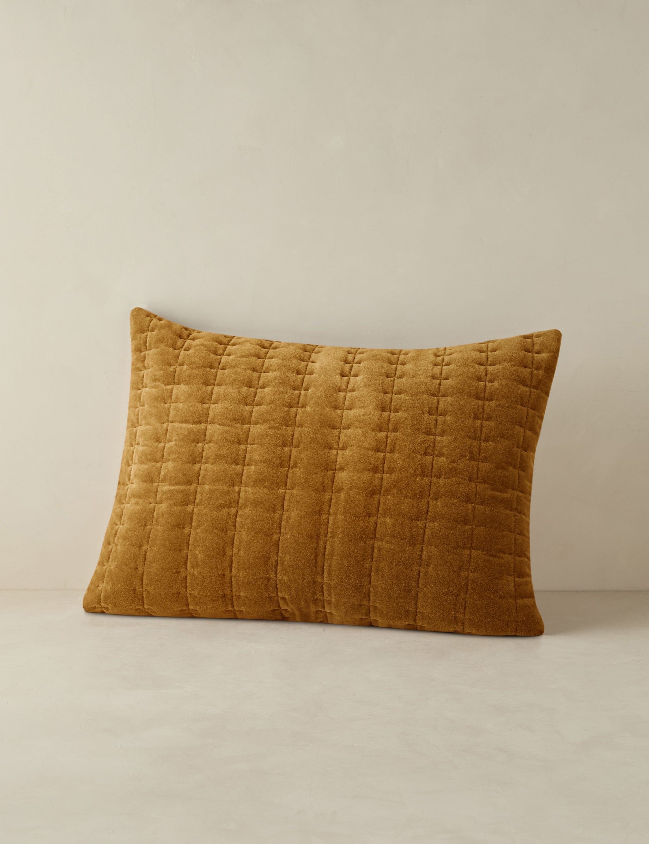 Astra Velvet Sham | Quilted Texture, Luxurious Touch