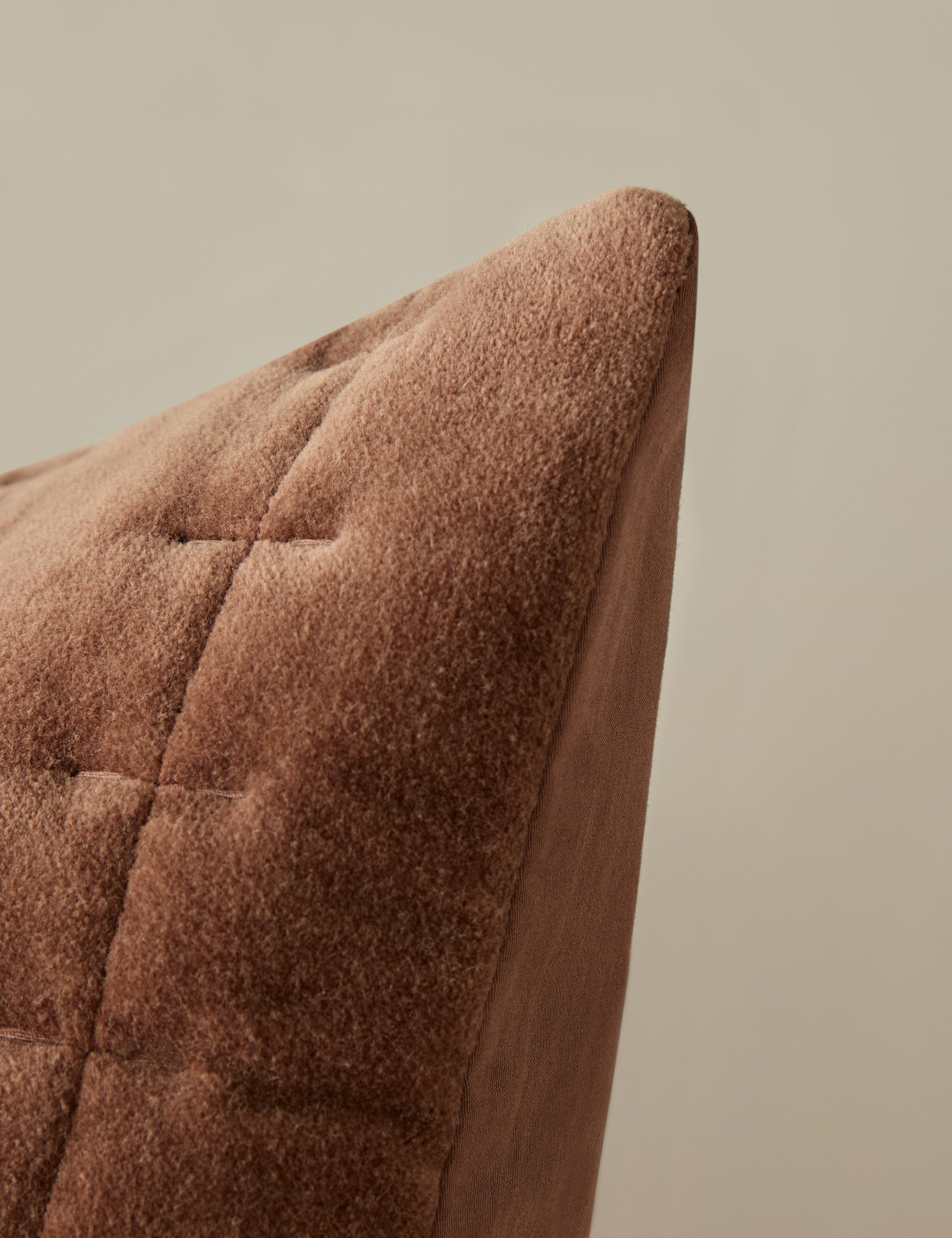 Astra Velvet Sham | Luxurious Quilted Texture