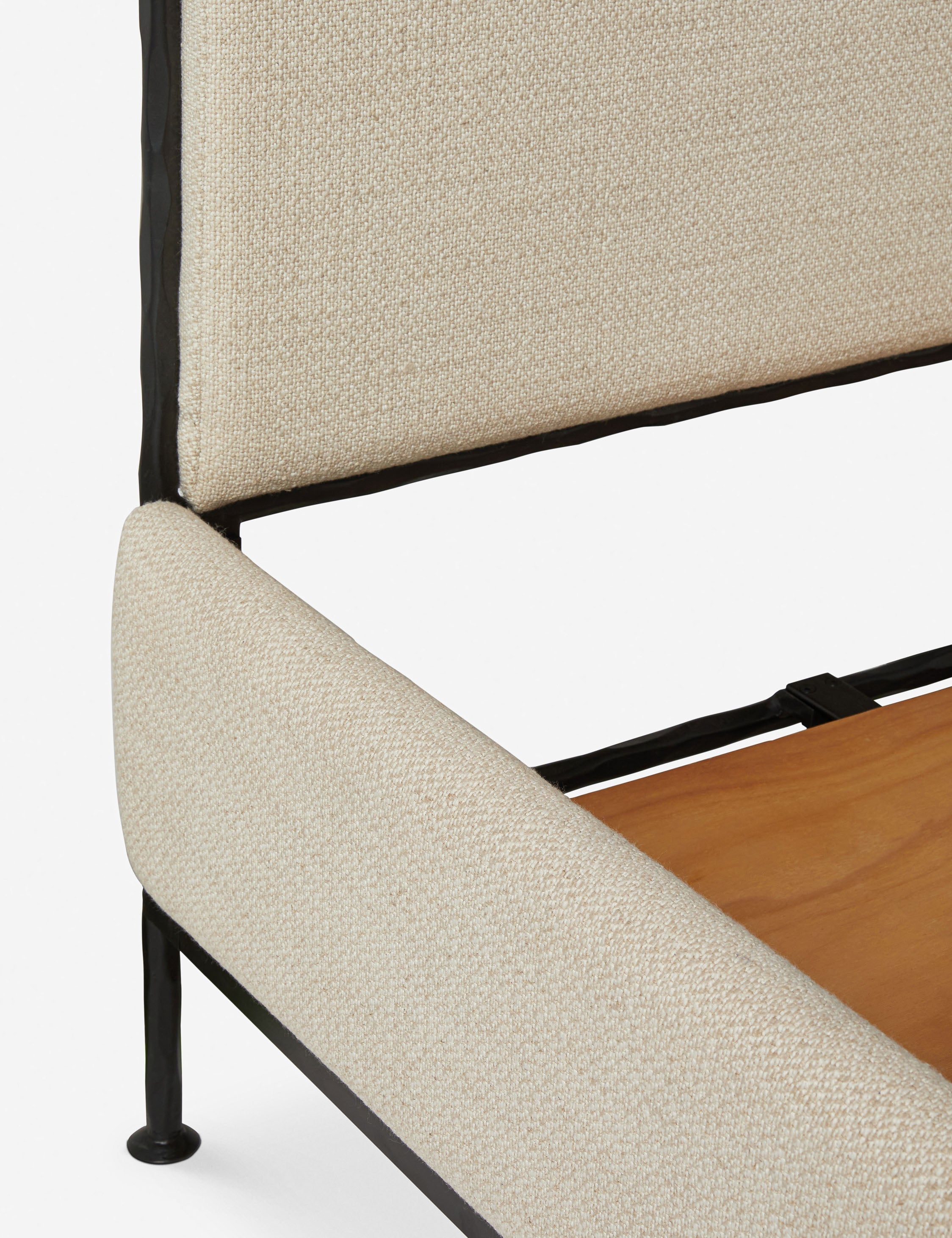 Aurelia Canopy Bed | Airy Iron Frame, Platform Design
