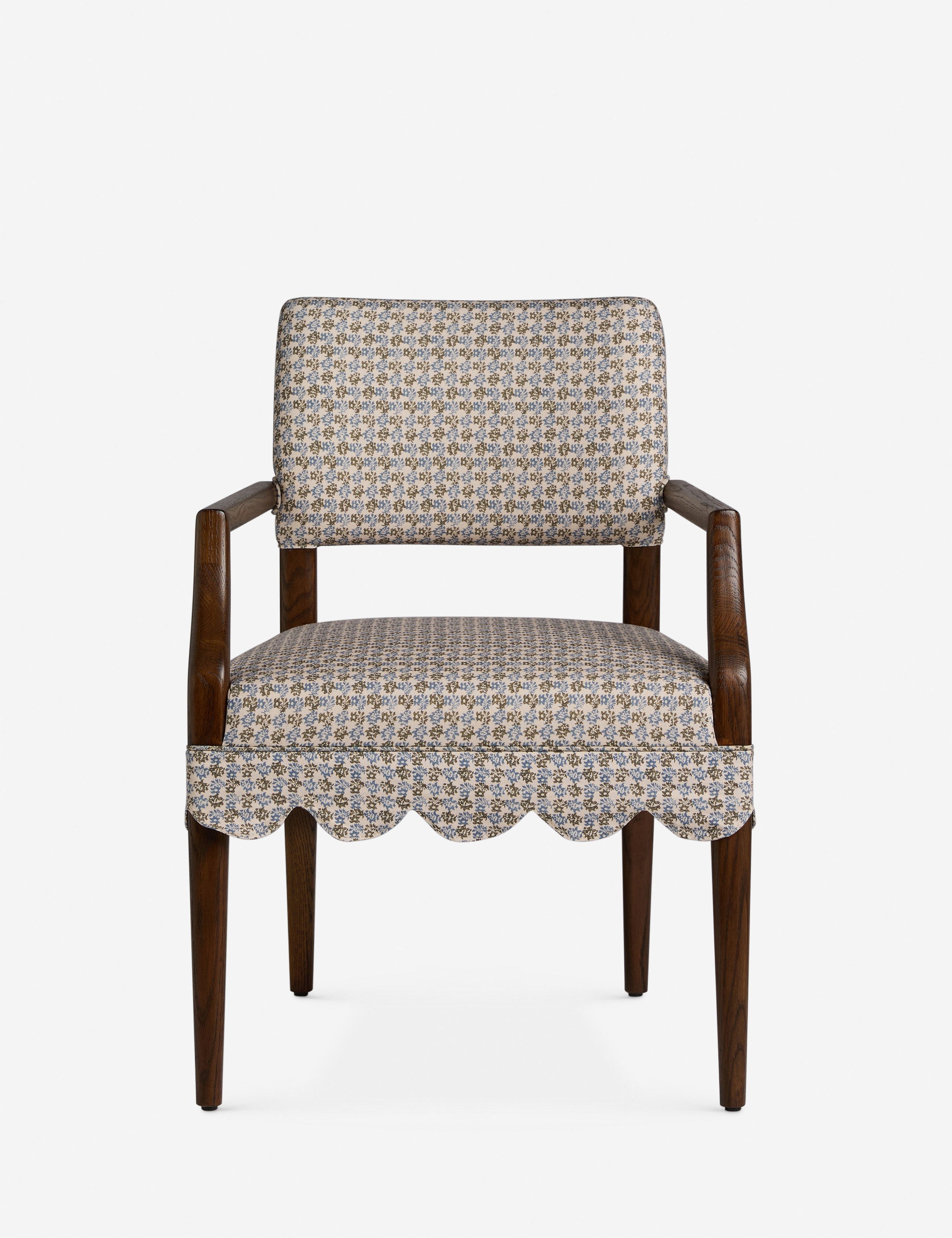 Avery Dining Arm Chair | Floral Upholstery, Stately Arms