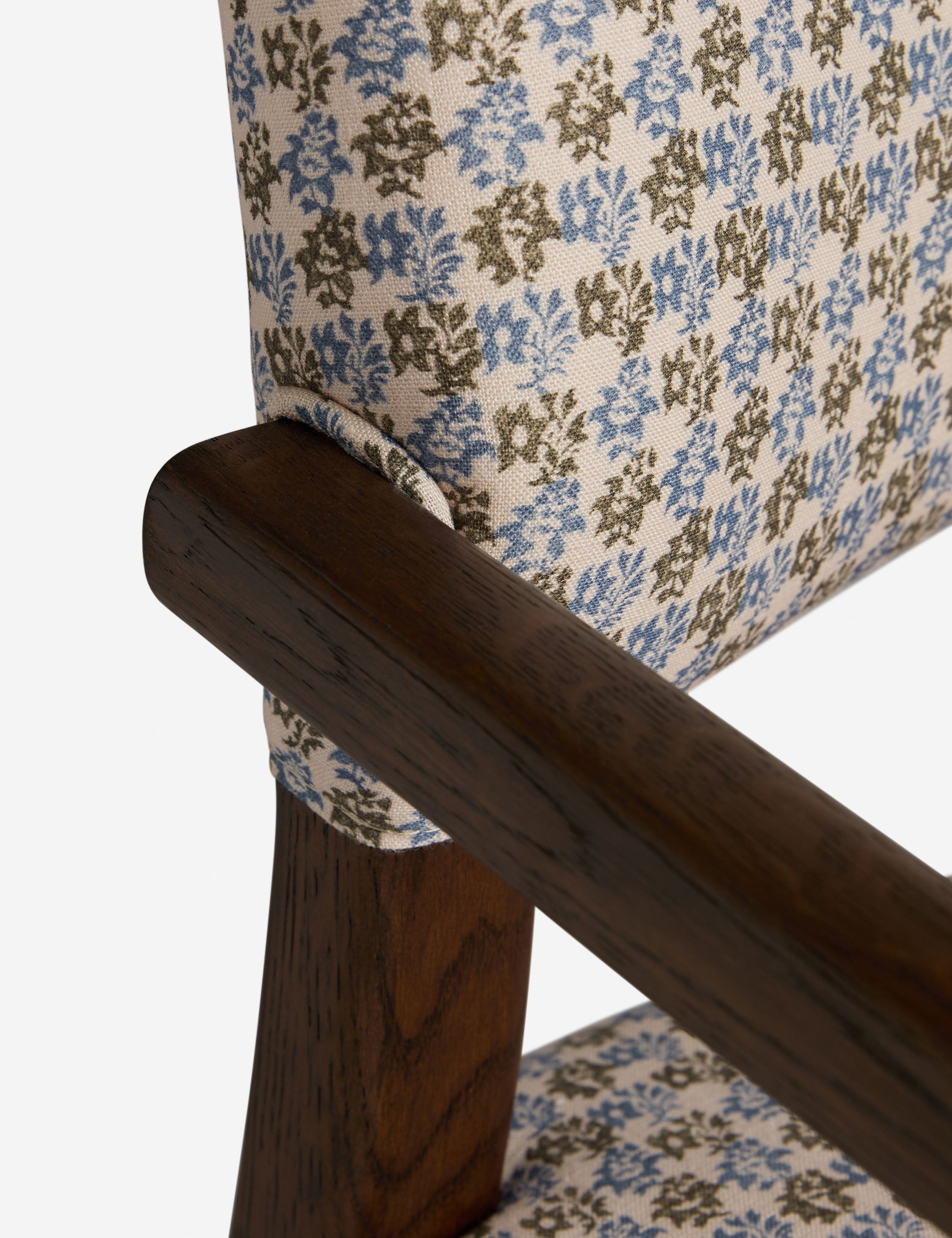 Avery Dining Arm Chair | Floral Upholstery, Stately Arms