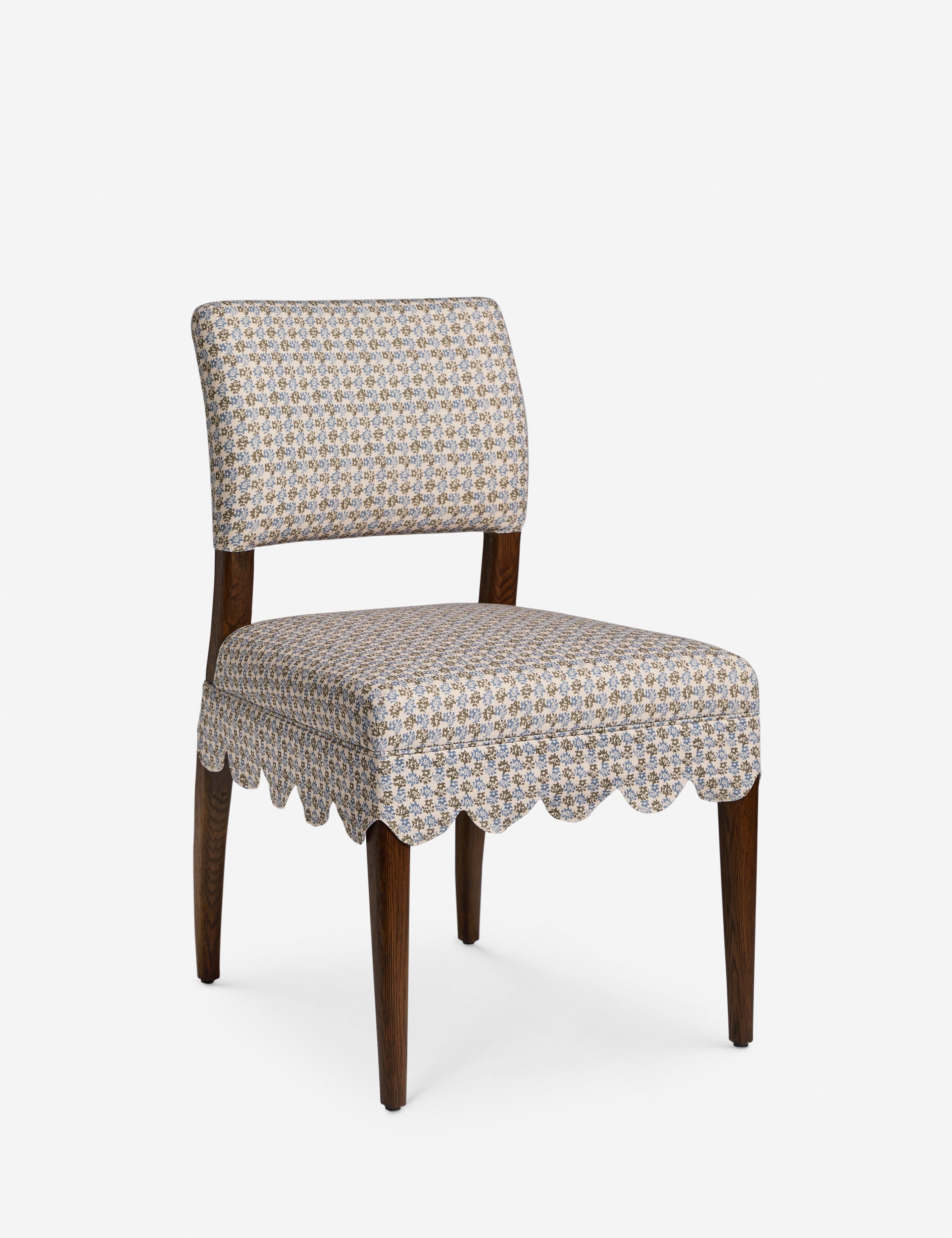 Aster Dining Chair | Armless, Haris Pattern Upholstery