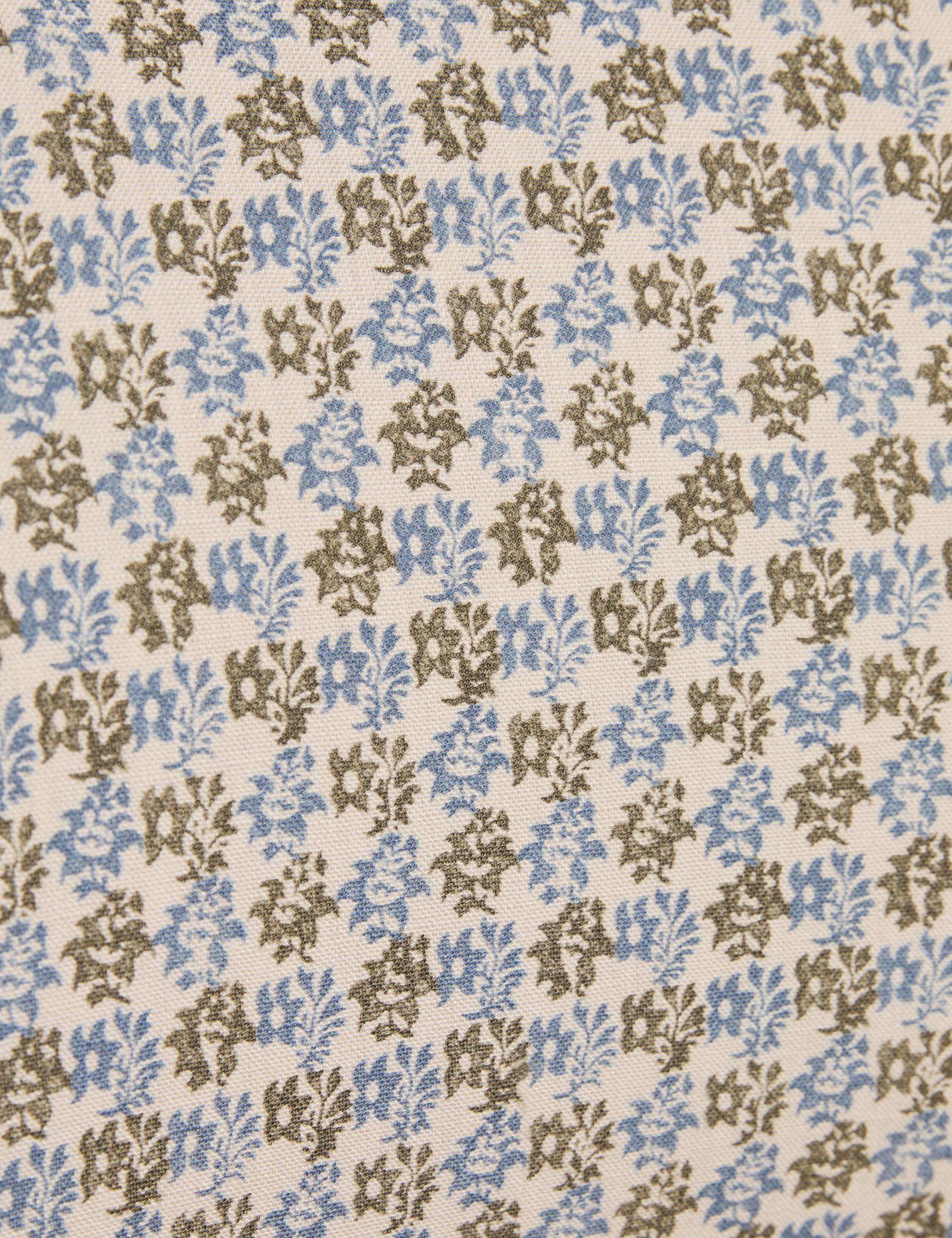 Aster Dining Chair | Armless, Haris Pattern Upholstery