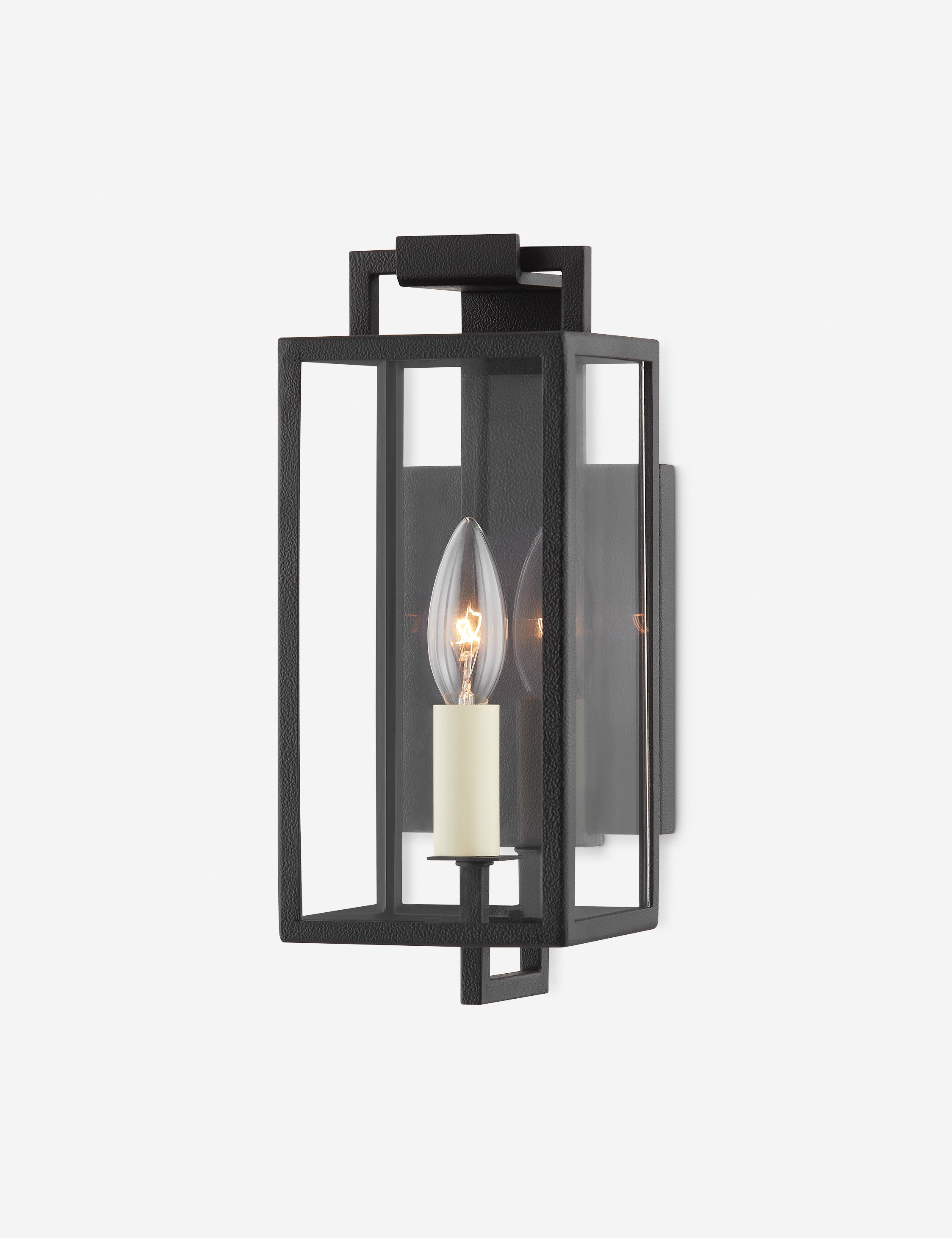 Juno Outdoor Sconce | Lantern-Style, Wet-Rated Design
