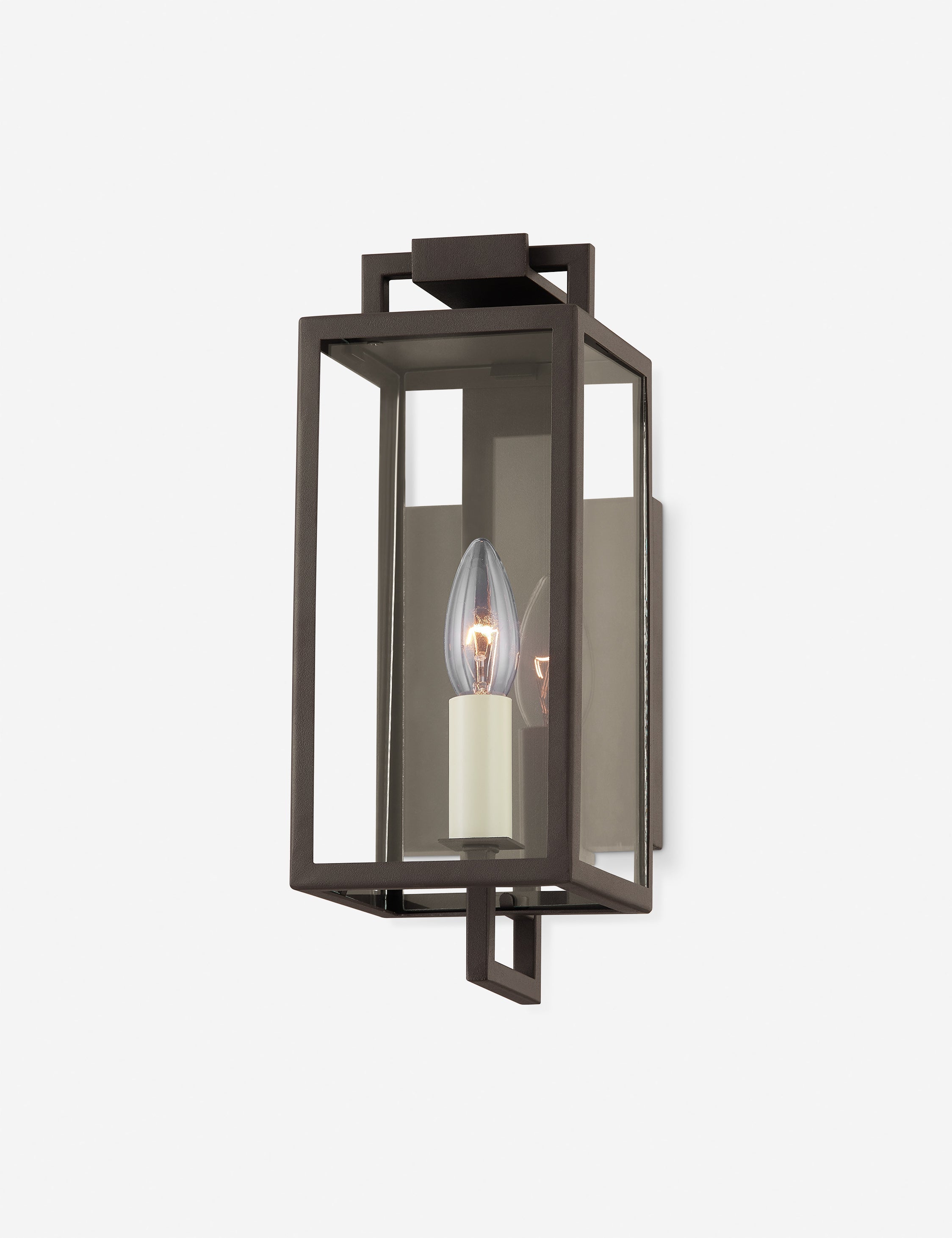 Juno Outdoor Sconce | Lantern-Style, Wet-Rated Design