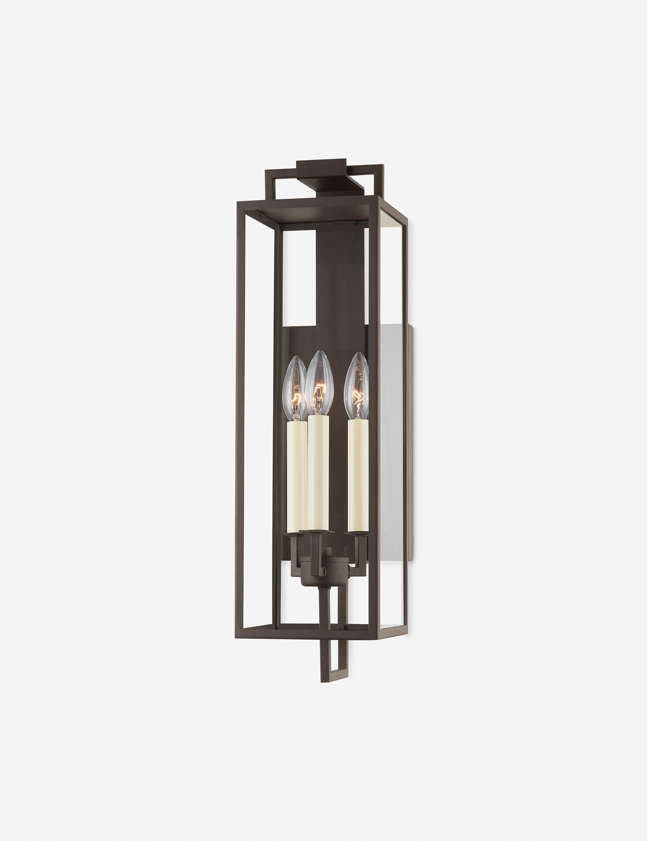 Juno Outdoor Sconce | Lantern-Style, Wet-Rated Design