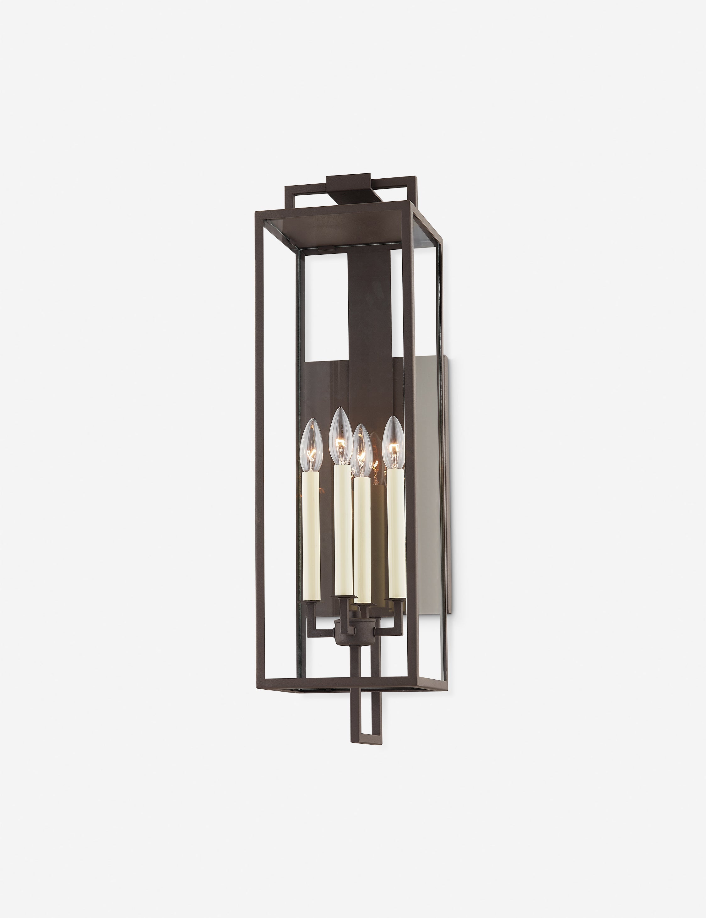 Juno Outdoor Sconce | Lantern-Style, Wet-Rated Design