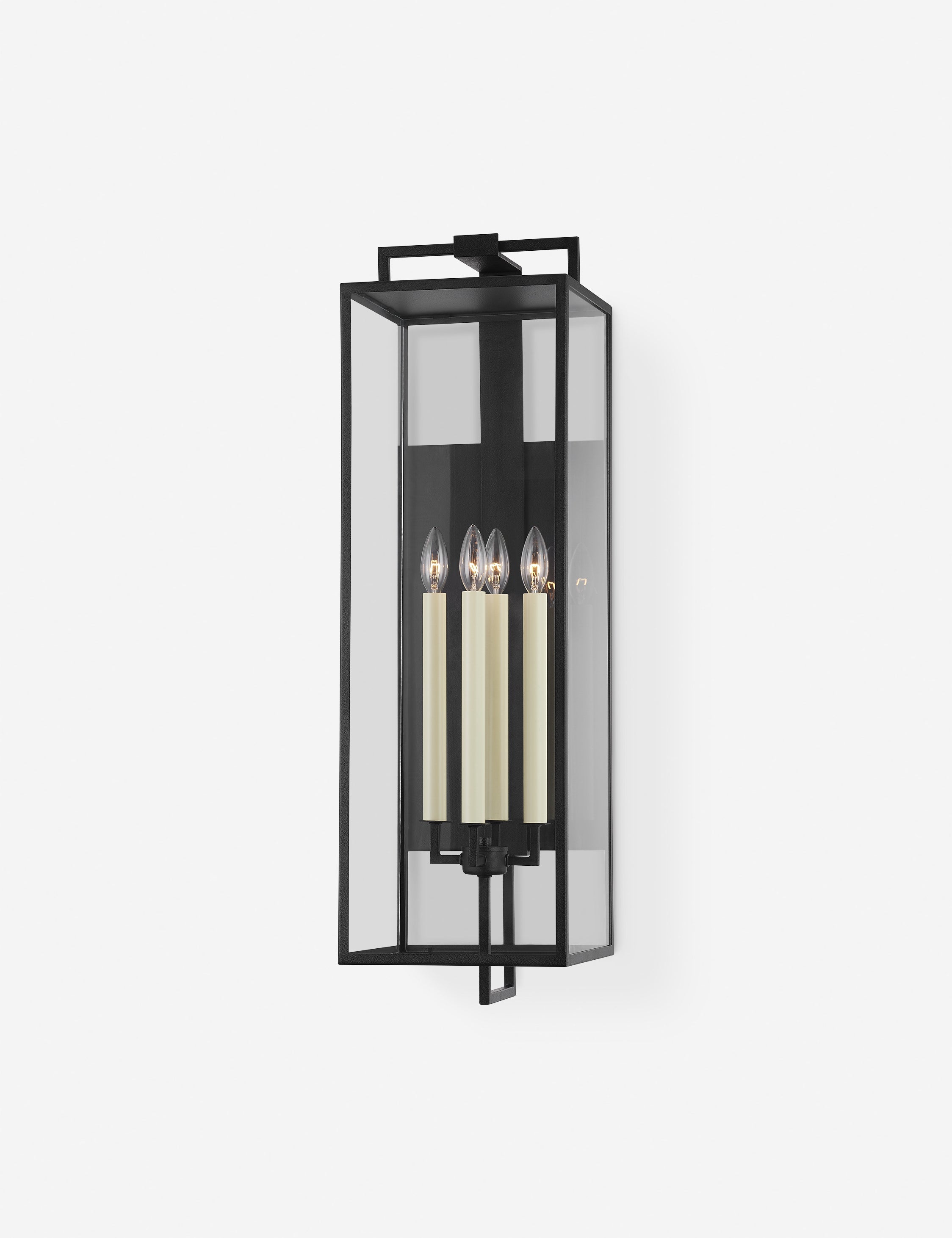Juno Outdoor Sconce | Lantern-Style, Wet-Rated Design