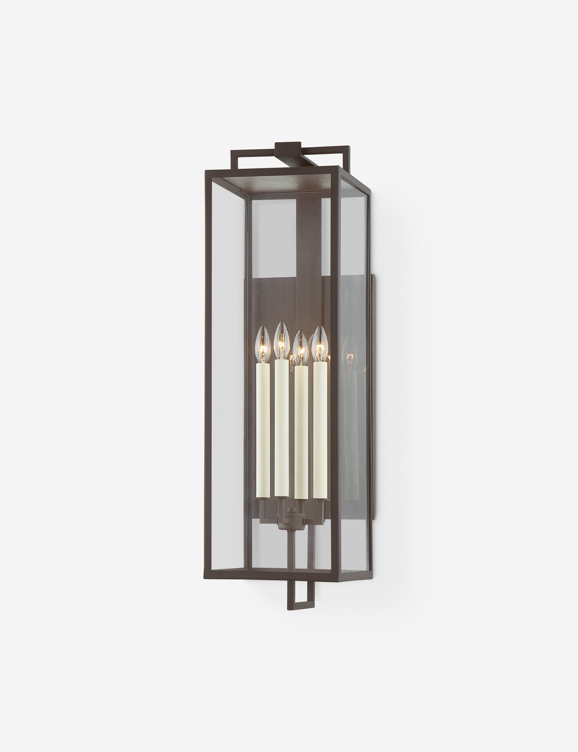 Juno Outdoor Sconce | Lantern-Style, Wet-Rated Design