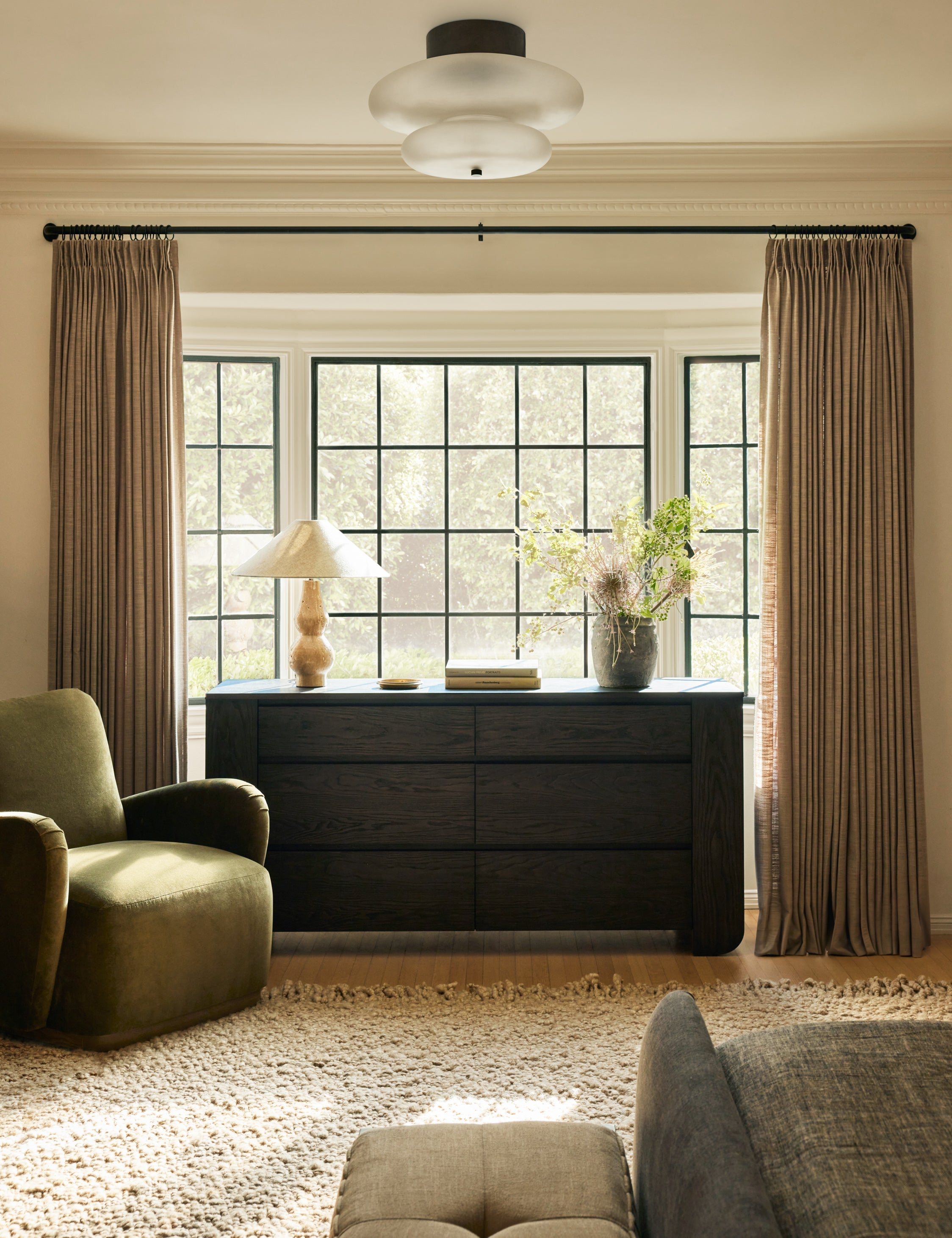 Fino Handwoven Wool Rug | Chunky Pile, Plush Fringe