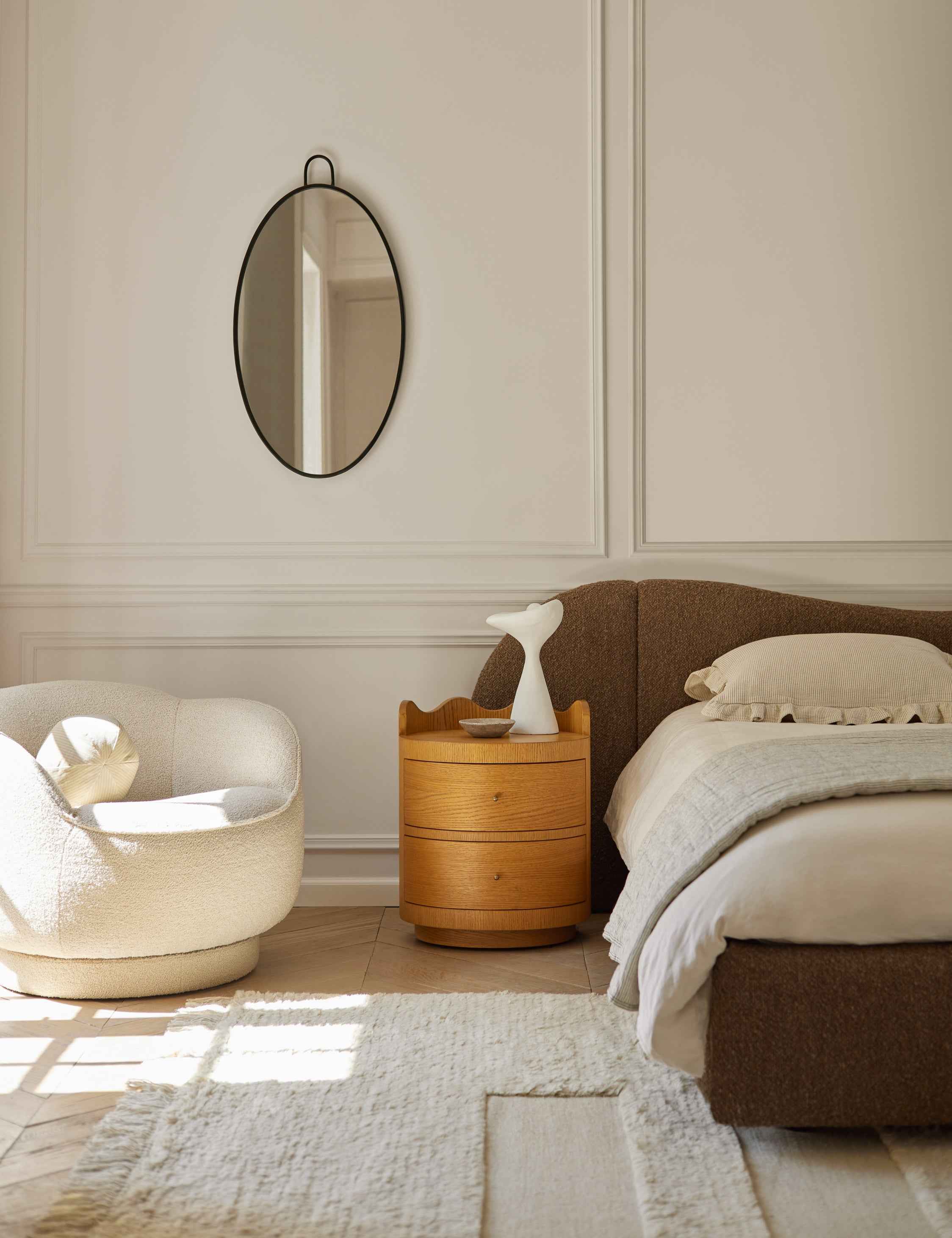 Odette Table Lamp | Handcrafted Organic Design