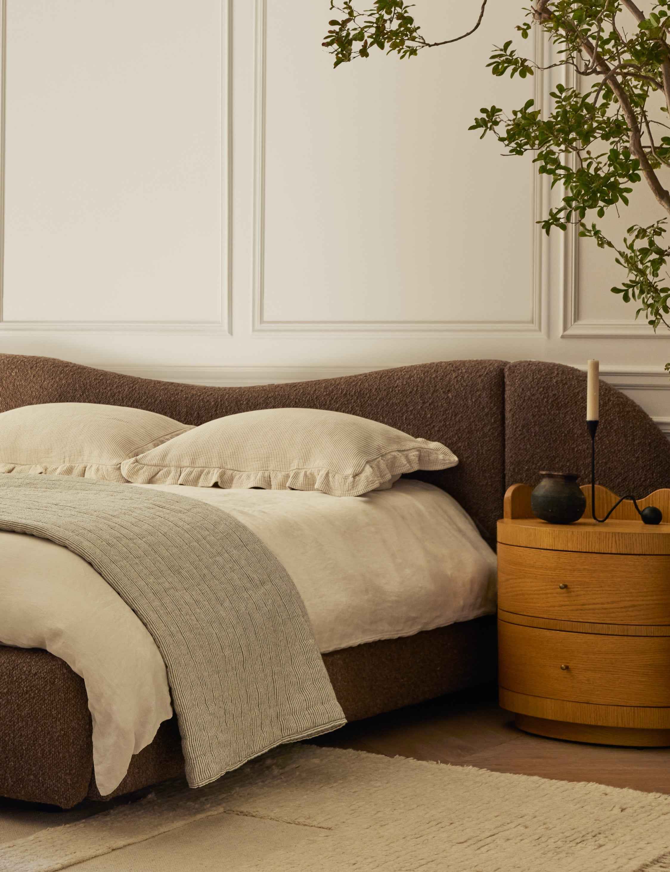 Vekki Cotton Sham | Soft, Textural Design by Sarah Sherman Samuel