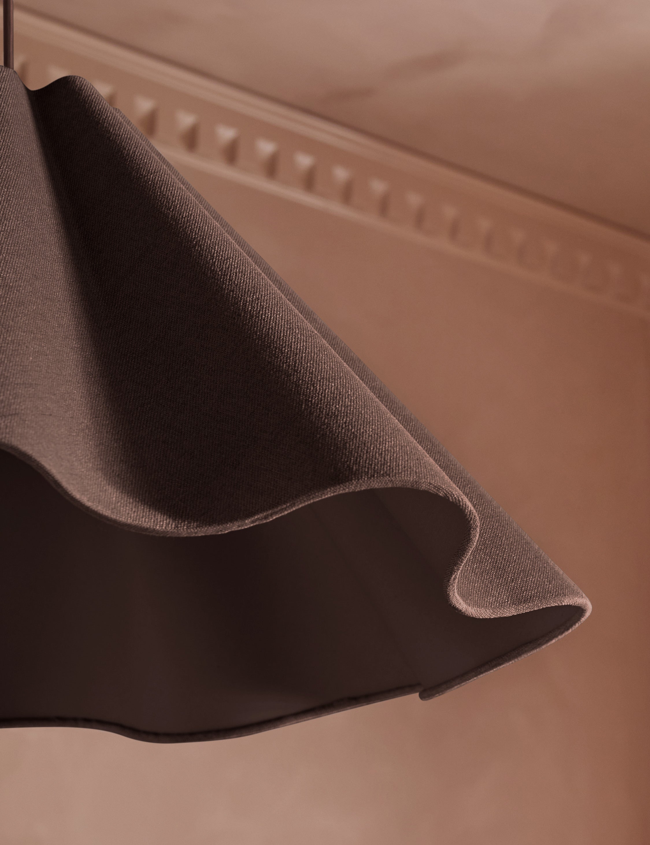 Bela Pendant Light | Fabric-Wrapped, Sculptural Design
