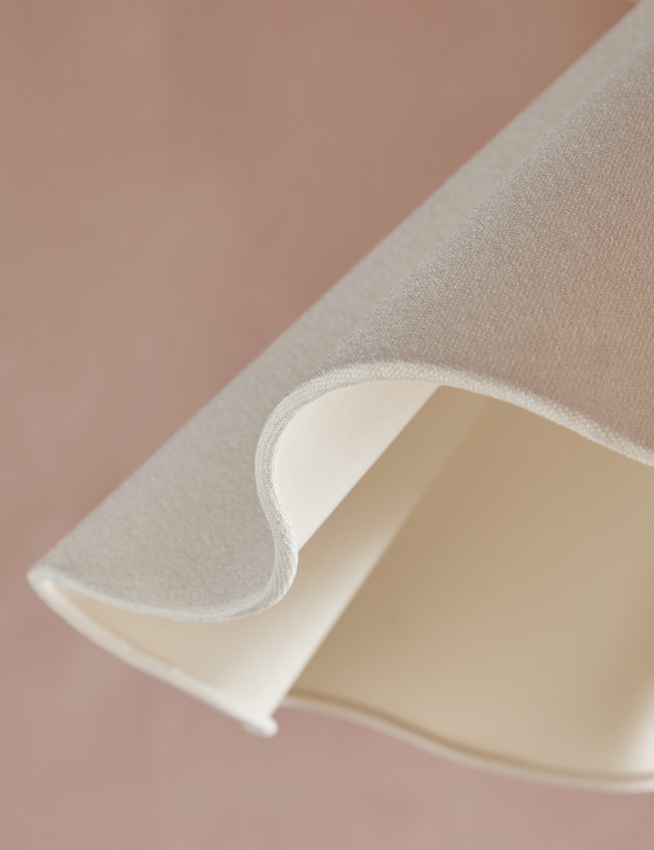Bela Pendant Light | Fabric-Wrapped, Sculptural Design