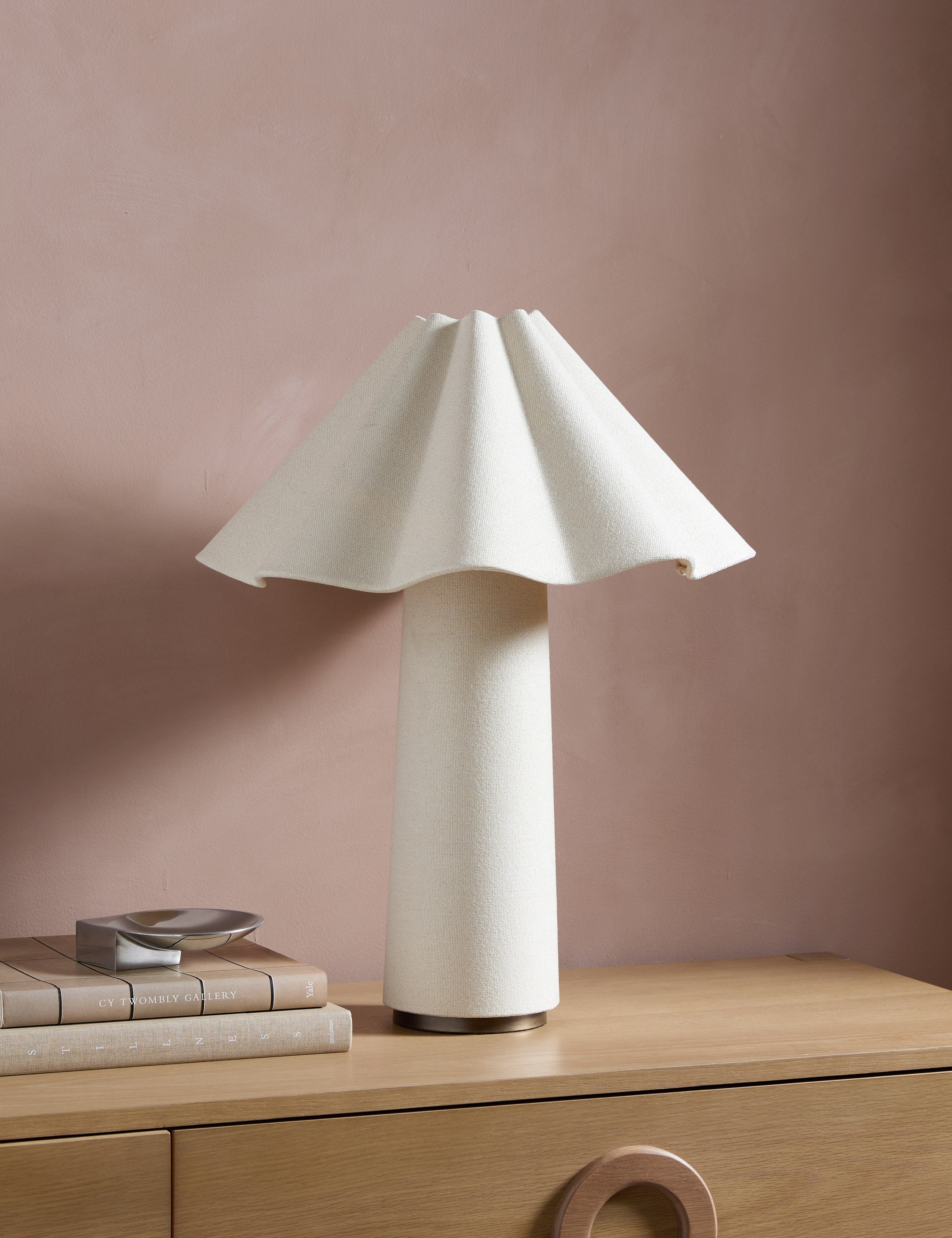 Bela Table Lamp | Sculptural Fabric Design