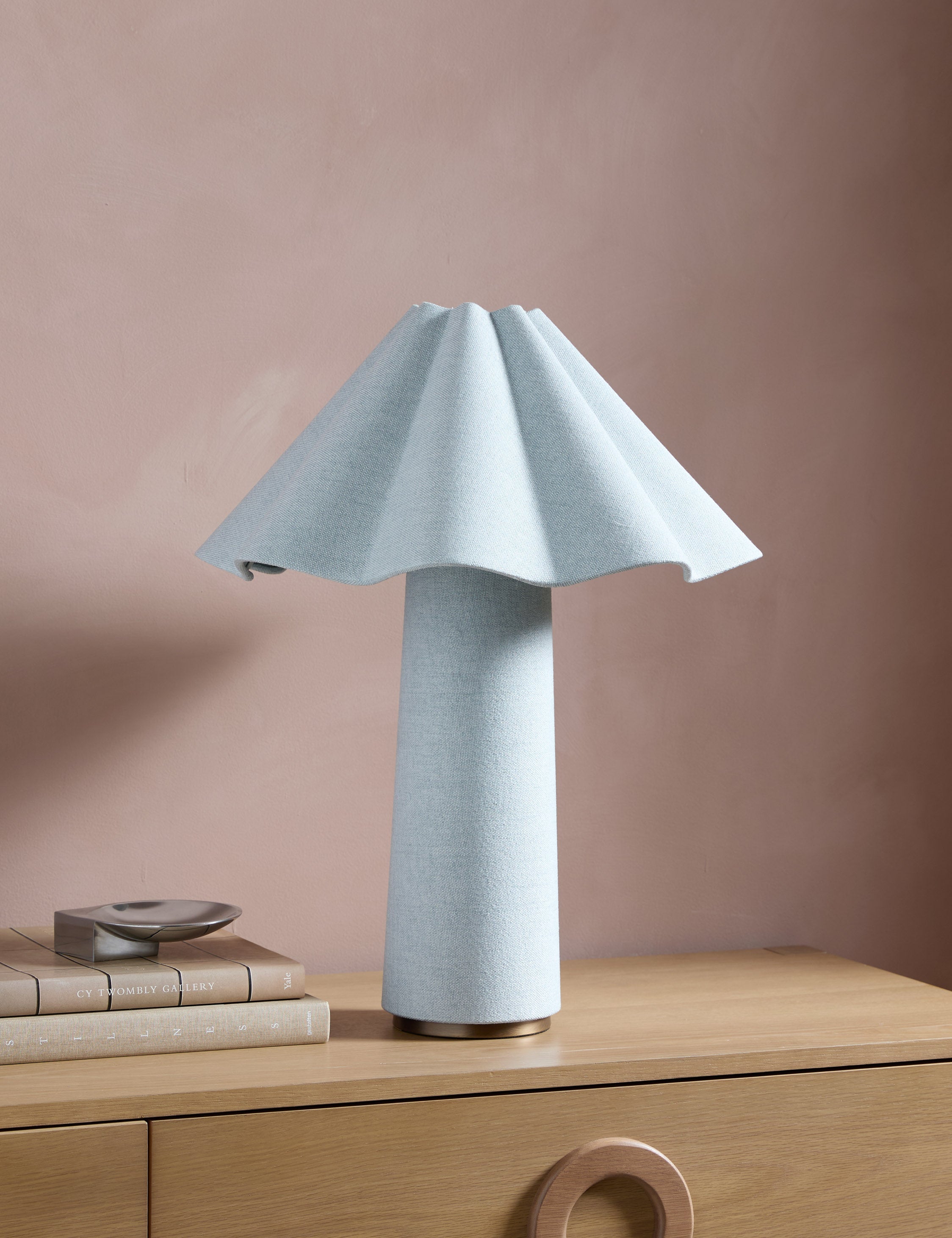 Bela Table Lamp | Sculptural Fabric Design