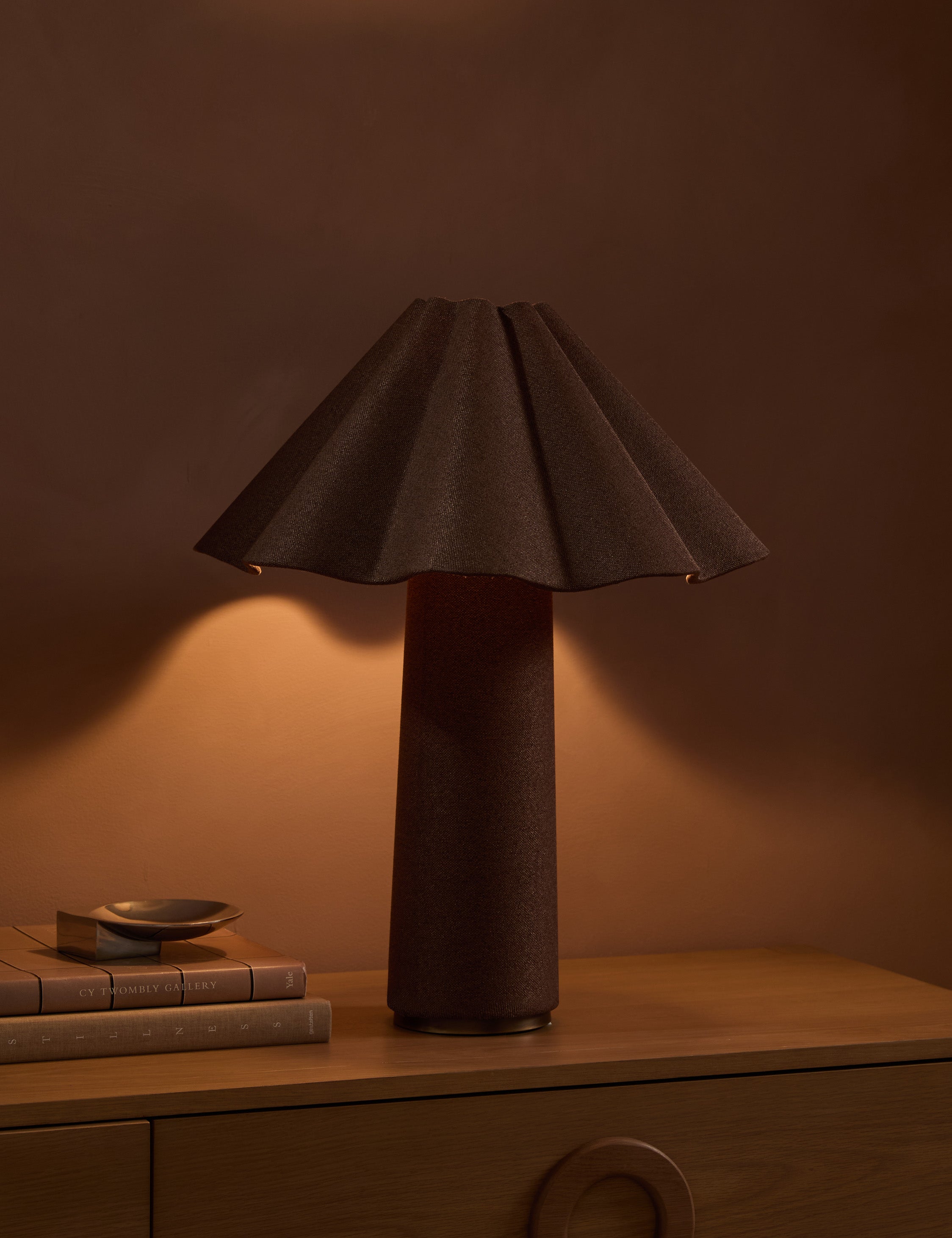 Bela Table Lamp | Sculptural Fabric Design