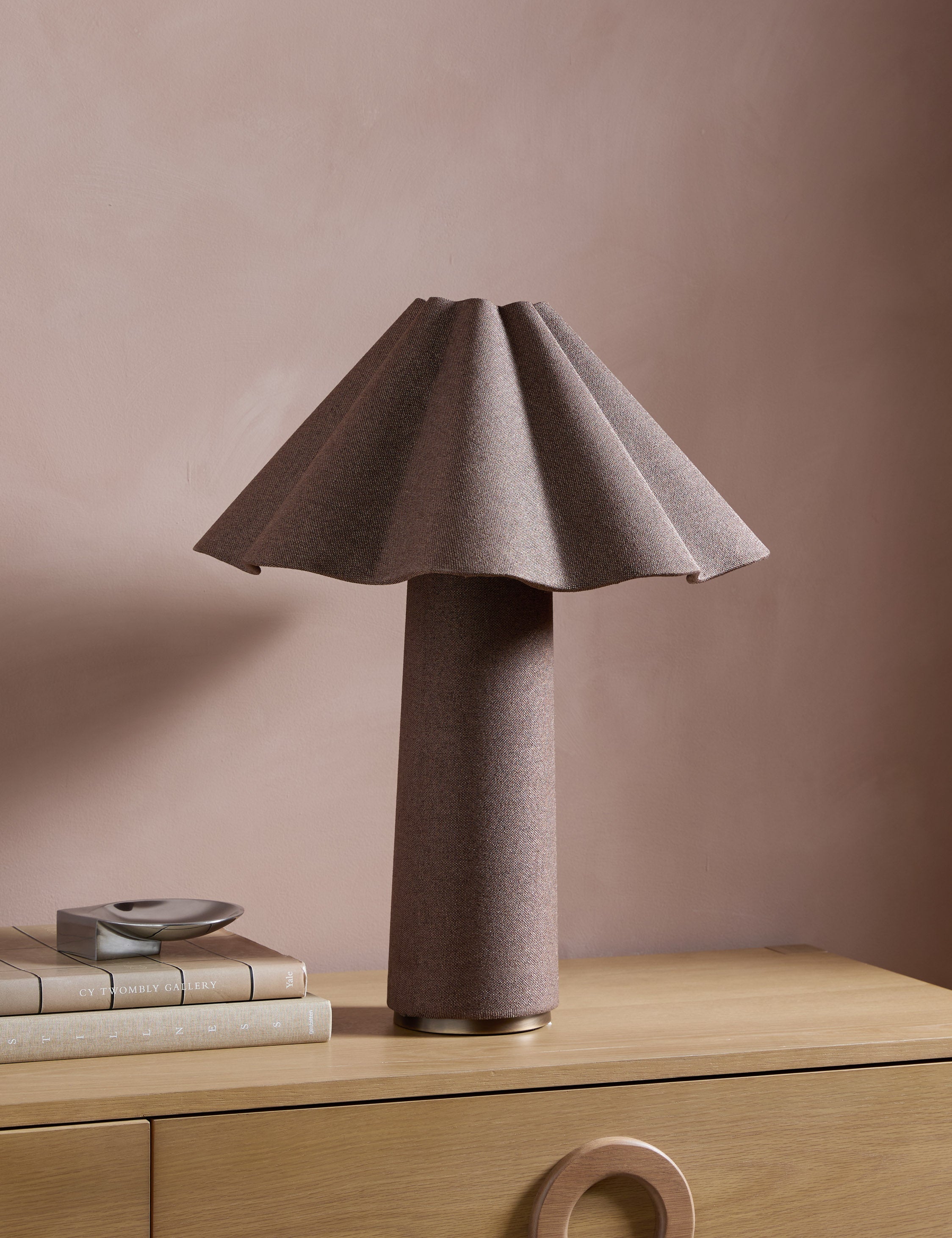 Bela Table Lamp | Sculptural Fabric Design