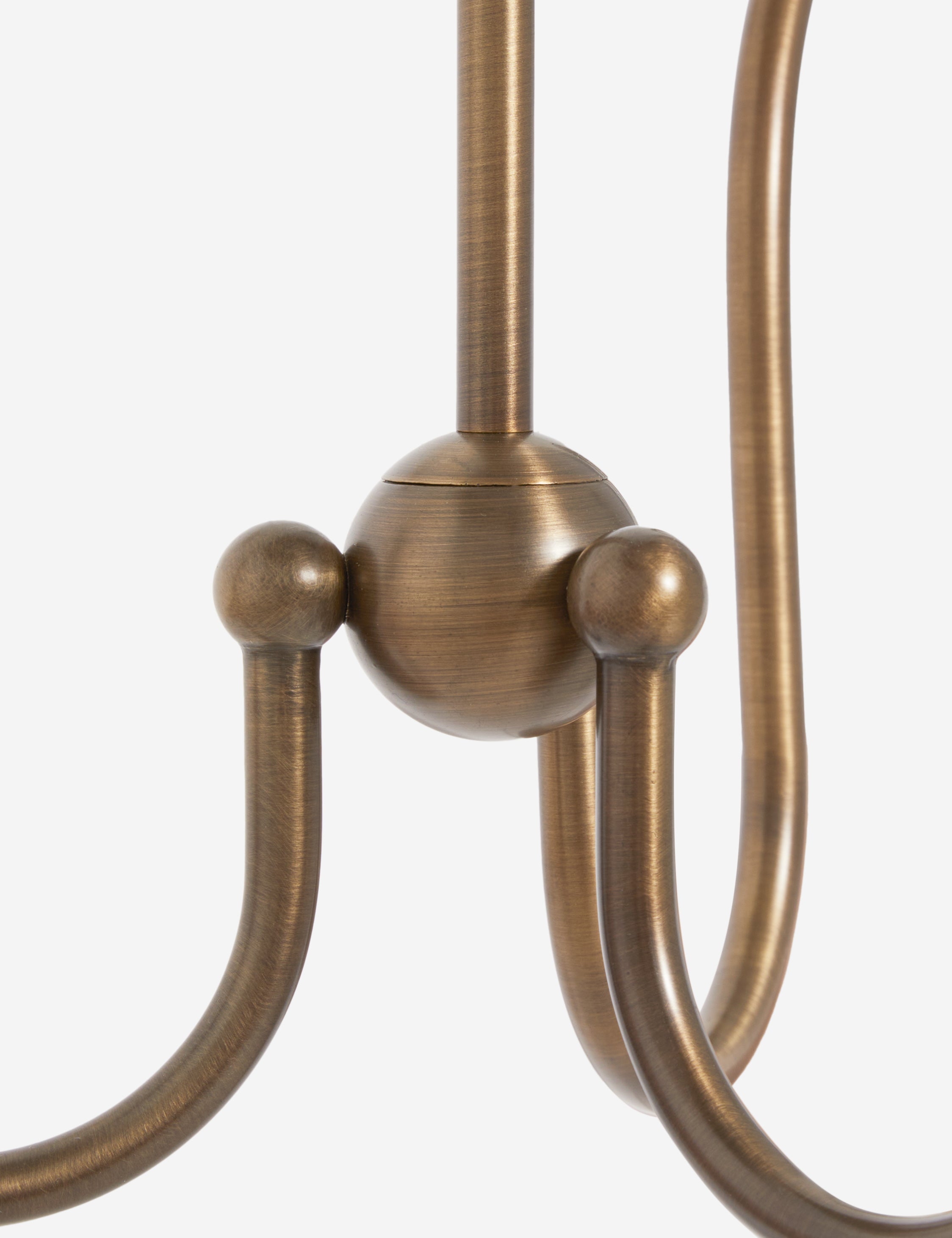Bela Chandelier | Elegant Design, Pleated Glass Shades