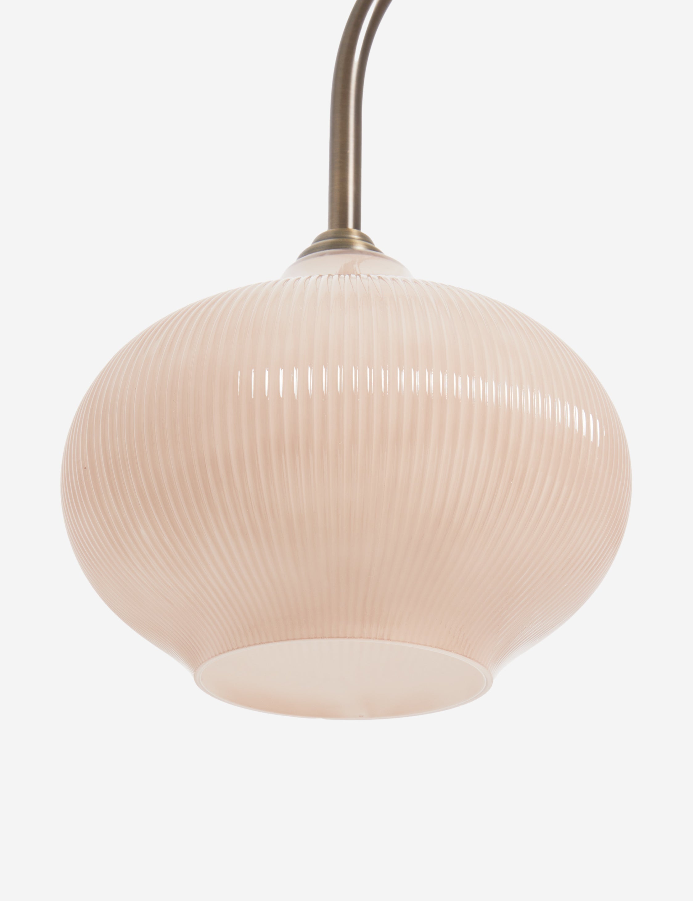 Bela Chandelier | Elegant Design, Pleated Glass Shades