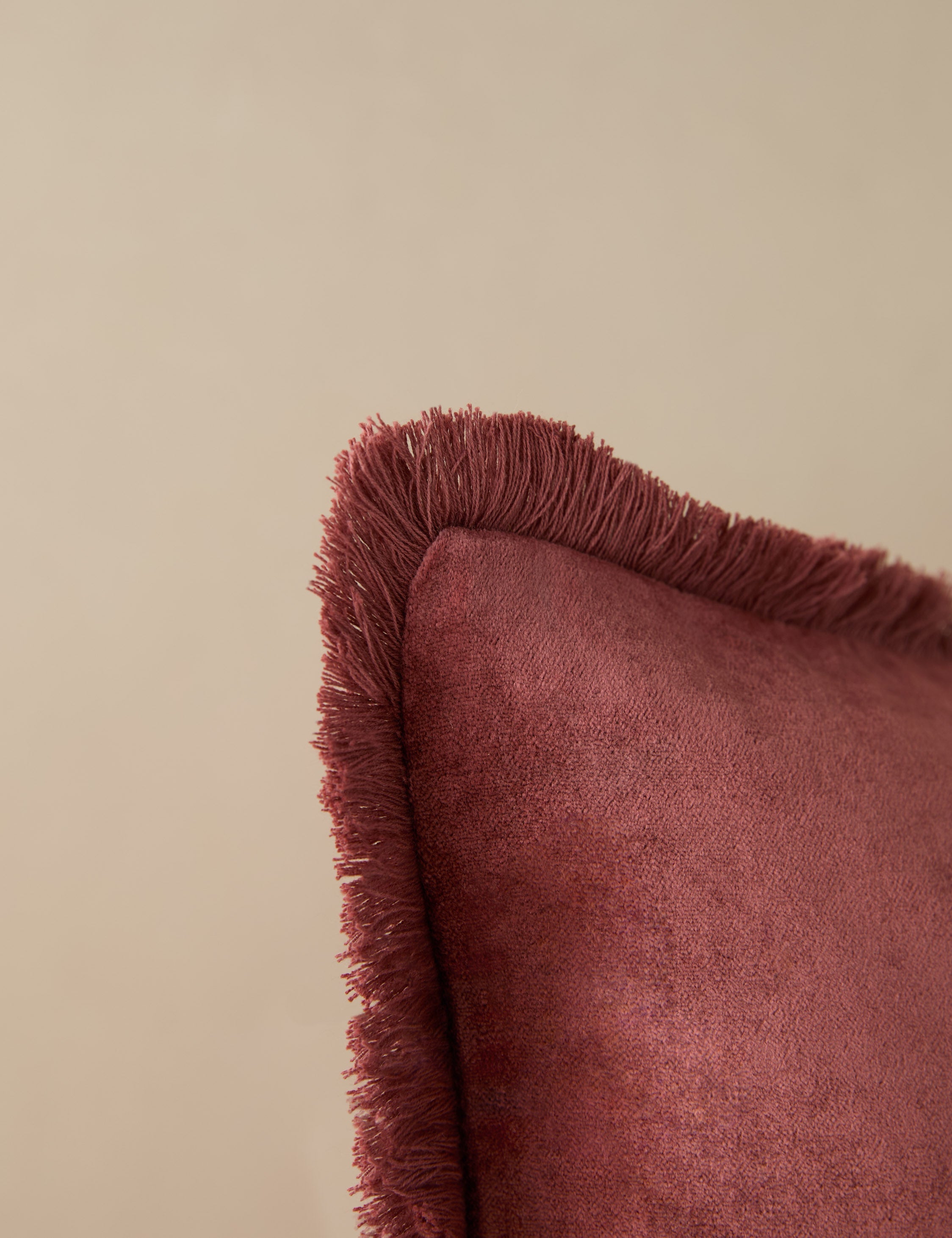 Brio Velvet Pillow | Cozy Rich Fabric, Tailored Details