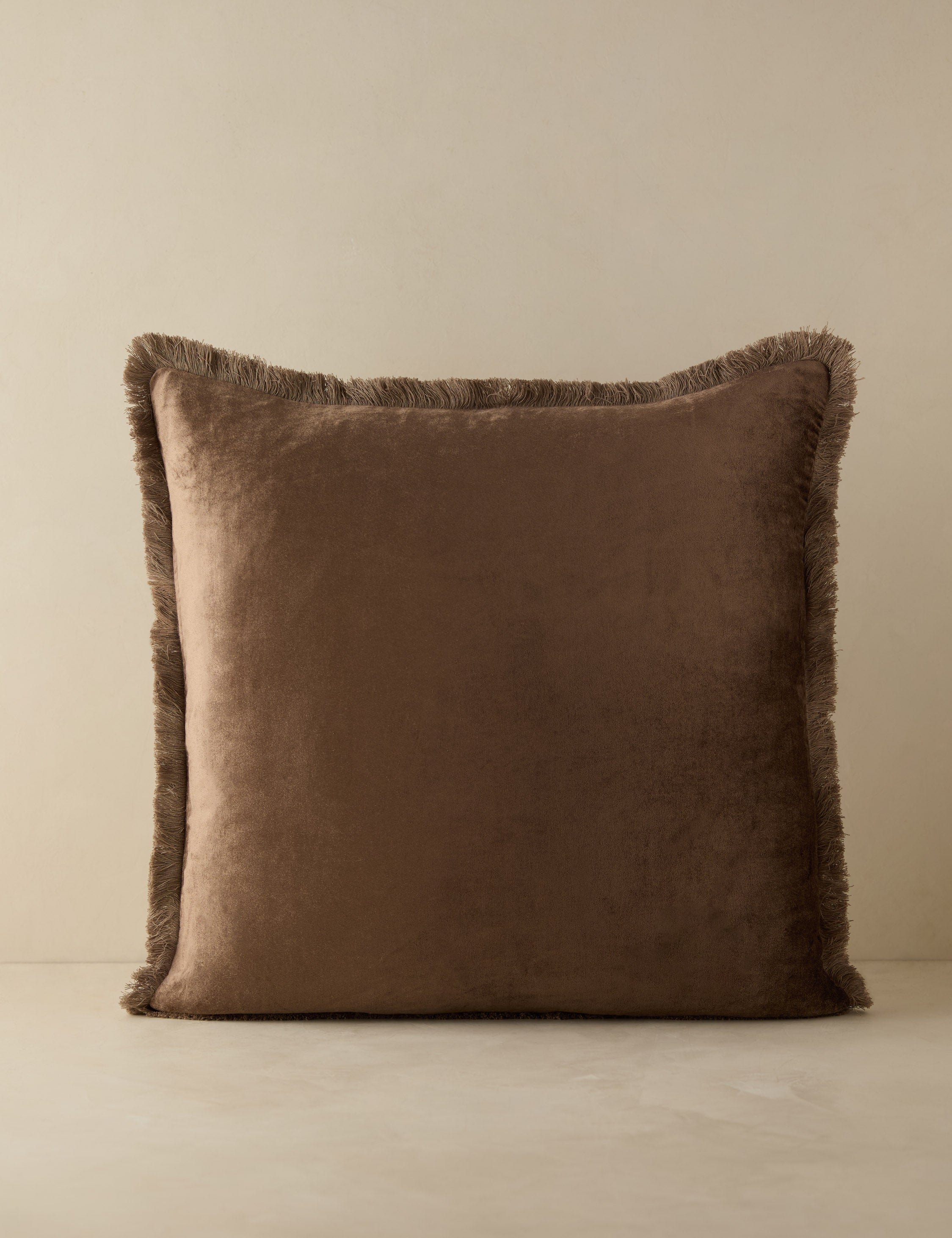 Brio Velvet Pillow | Cozy Rich Fabric, Tailored Details