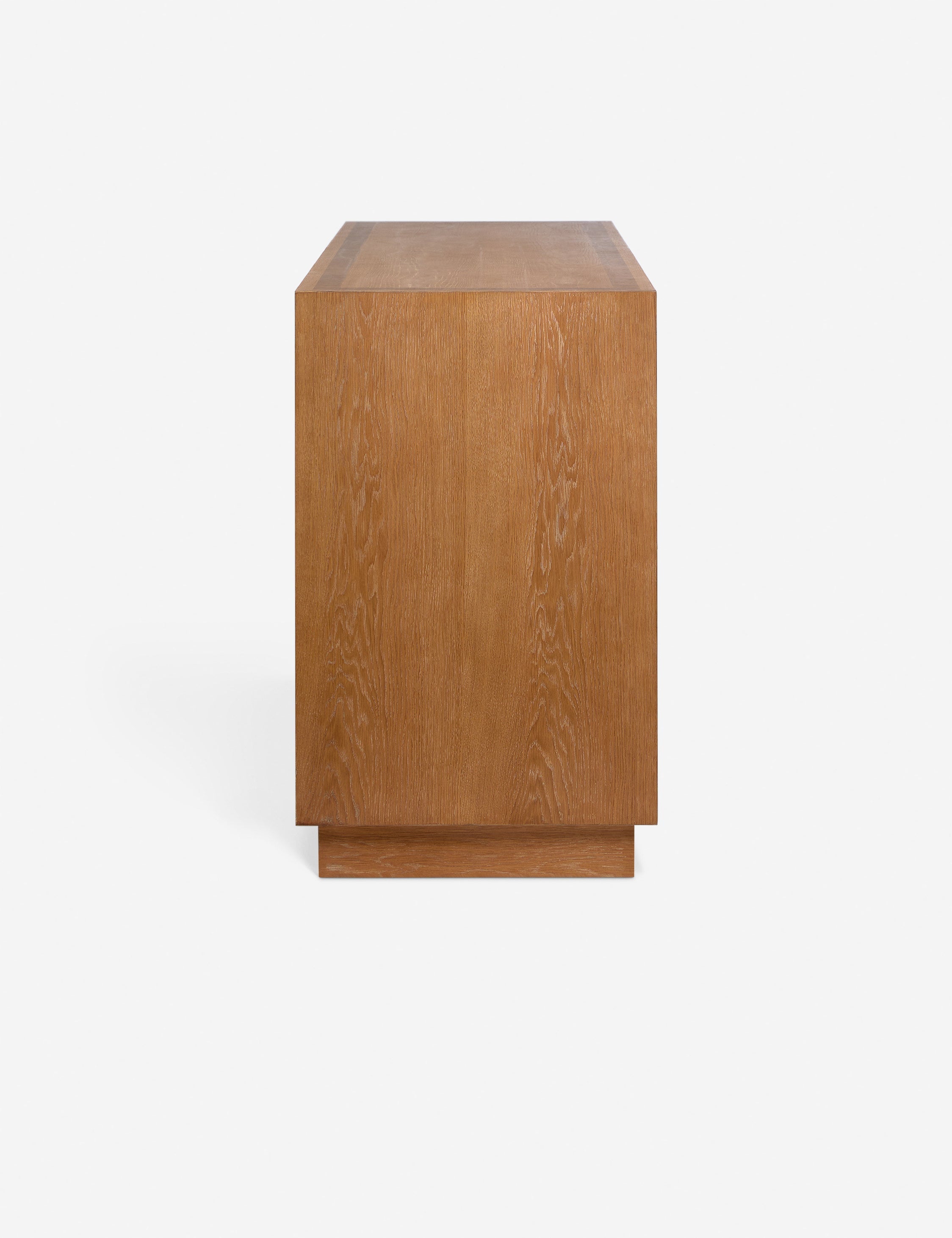 Bela 6-Drawer Dresser | Inlaid Wood Accents, Vintage Metal Pulls