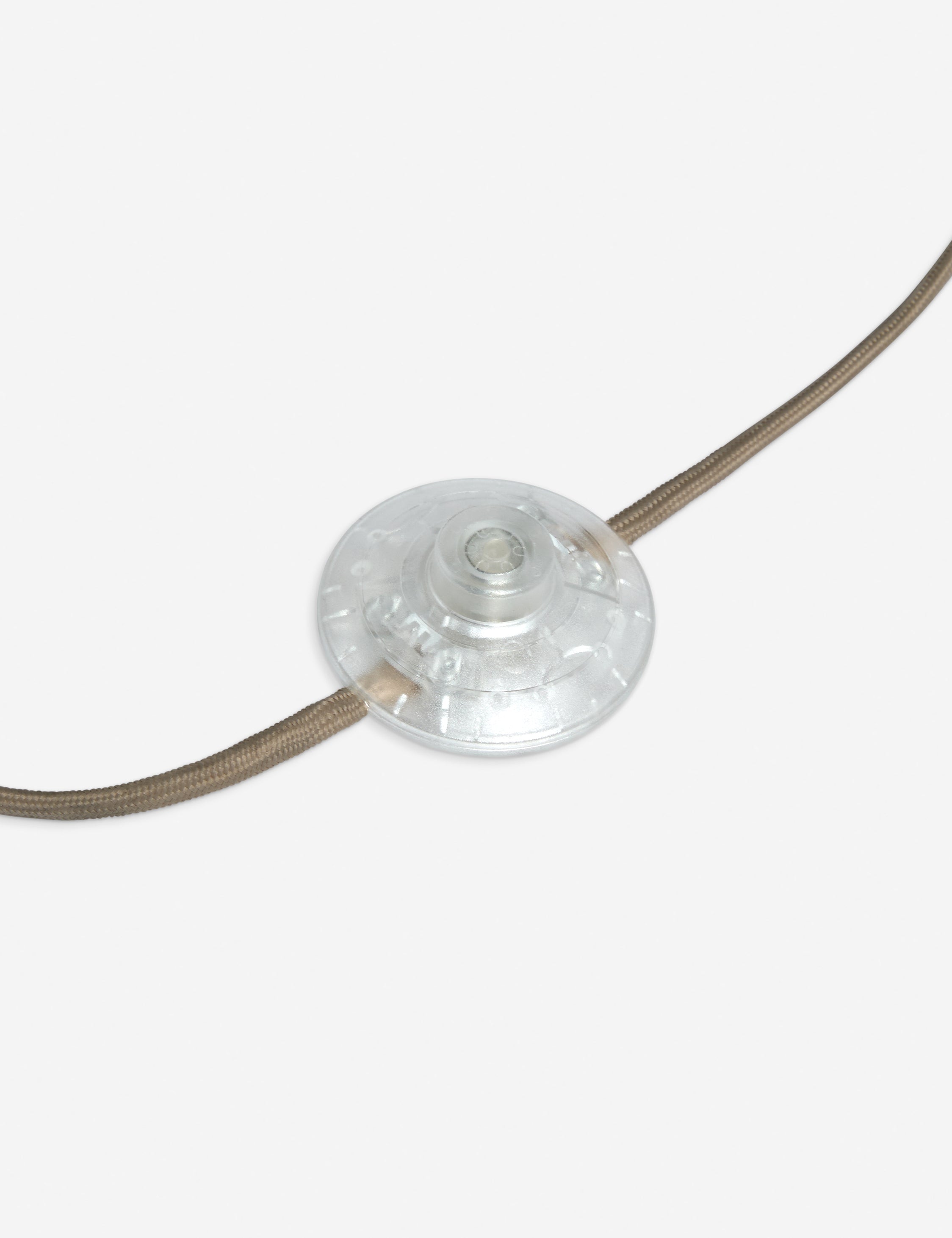 Brio Task Floor Lamp | Adjustable Shade, Cream-on-Brass Finish