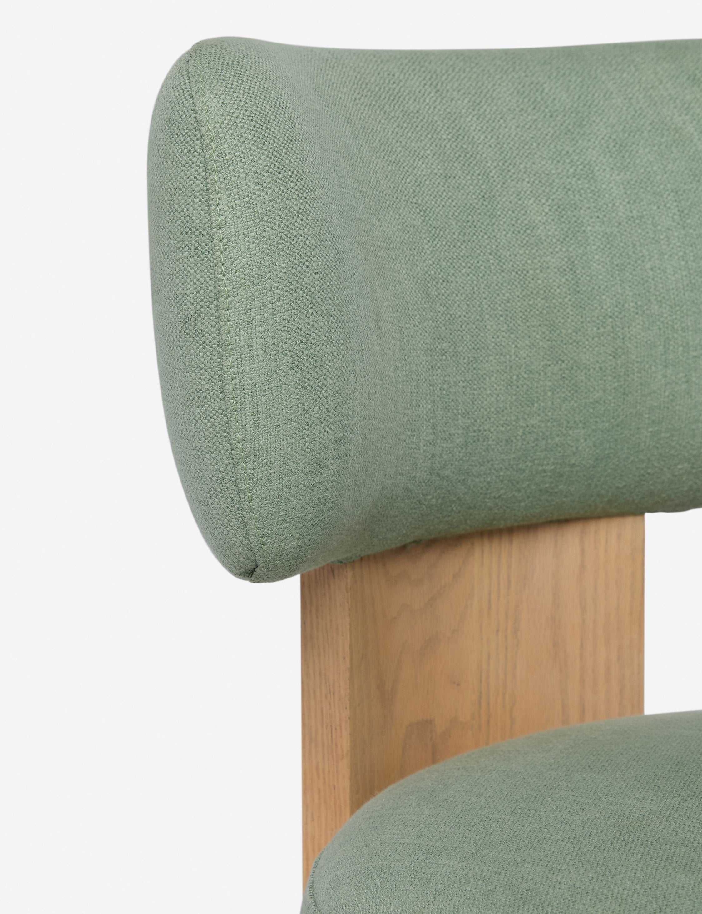 Bela Dining Chair | Cushioned Seat, Performance Linen Upholstery
