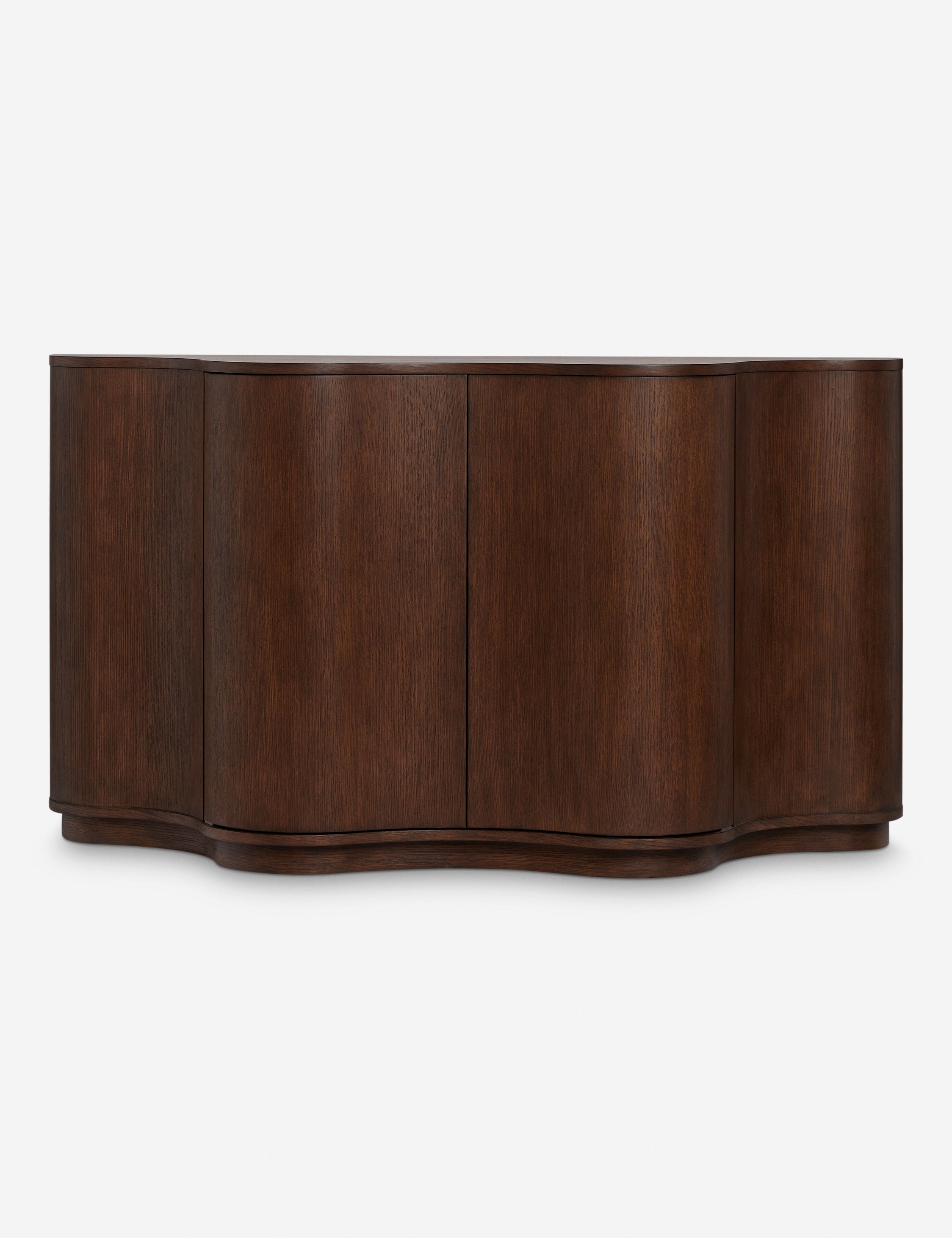 Cora Sideboard | Half-Moon Design, Natural Wood Grain
