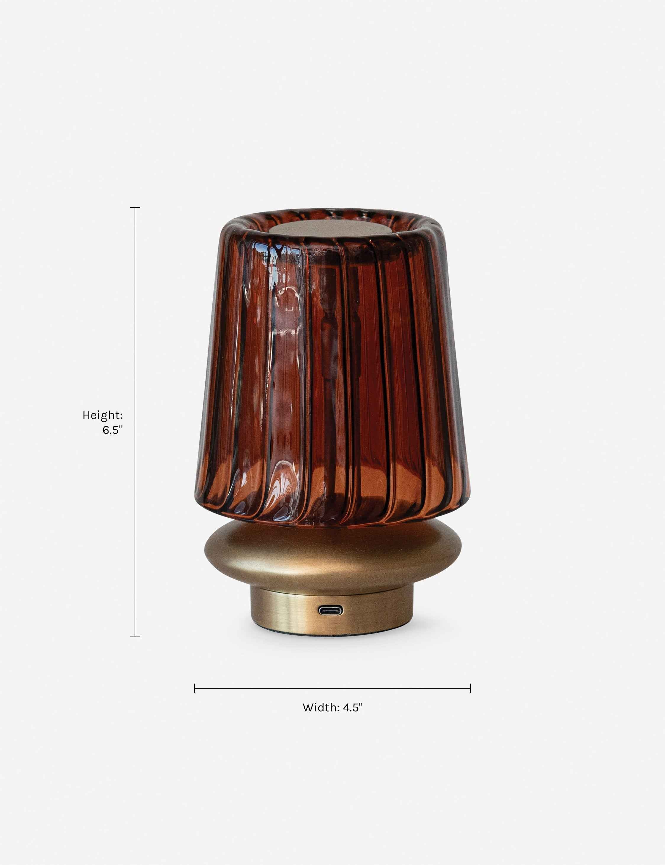 Kira Mini Table Lamp | Rechargeable, Touch Sensor