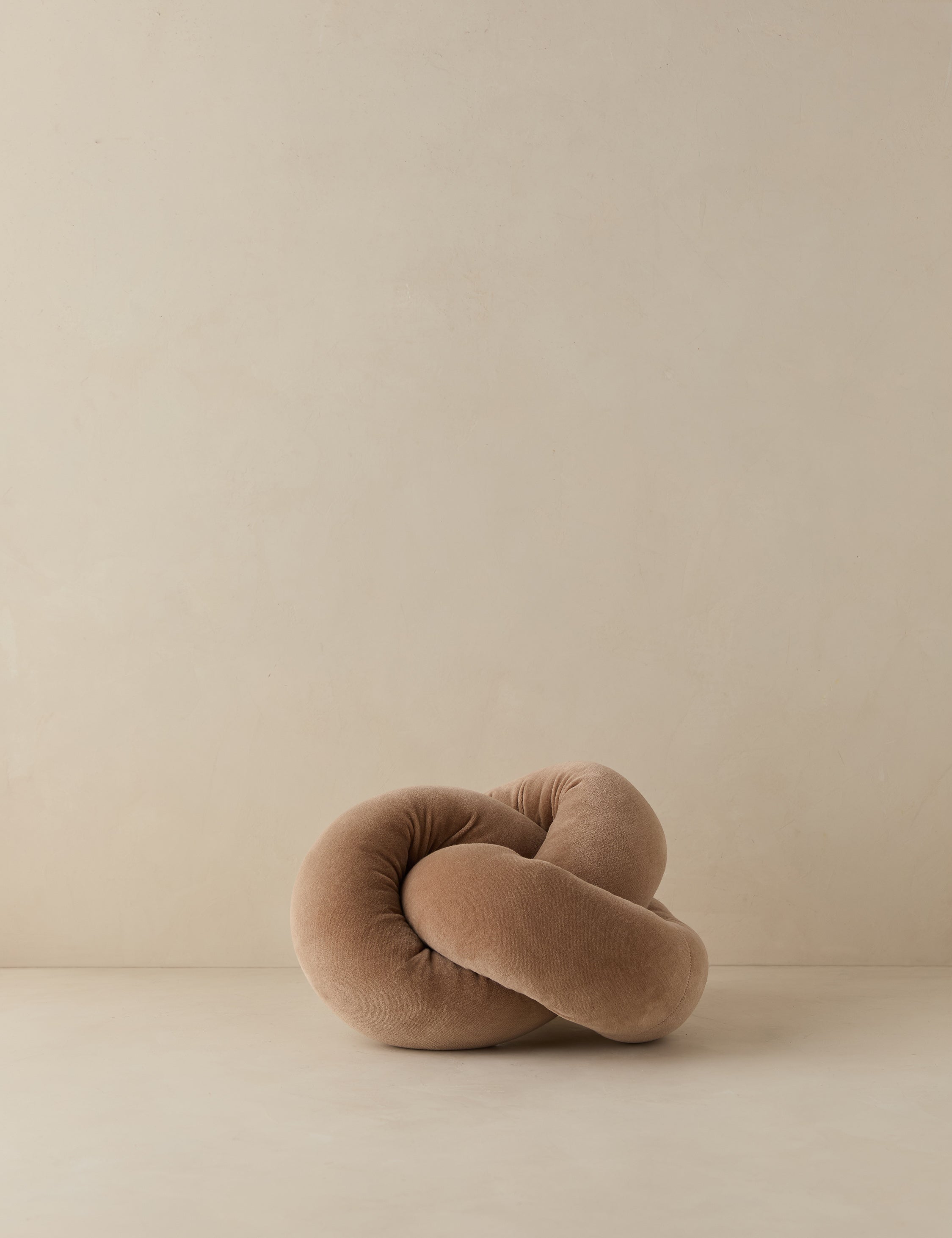 Dewey Velvet Pillow | Knotted Design, Chic Accent for Modern Decor