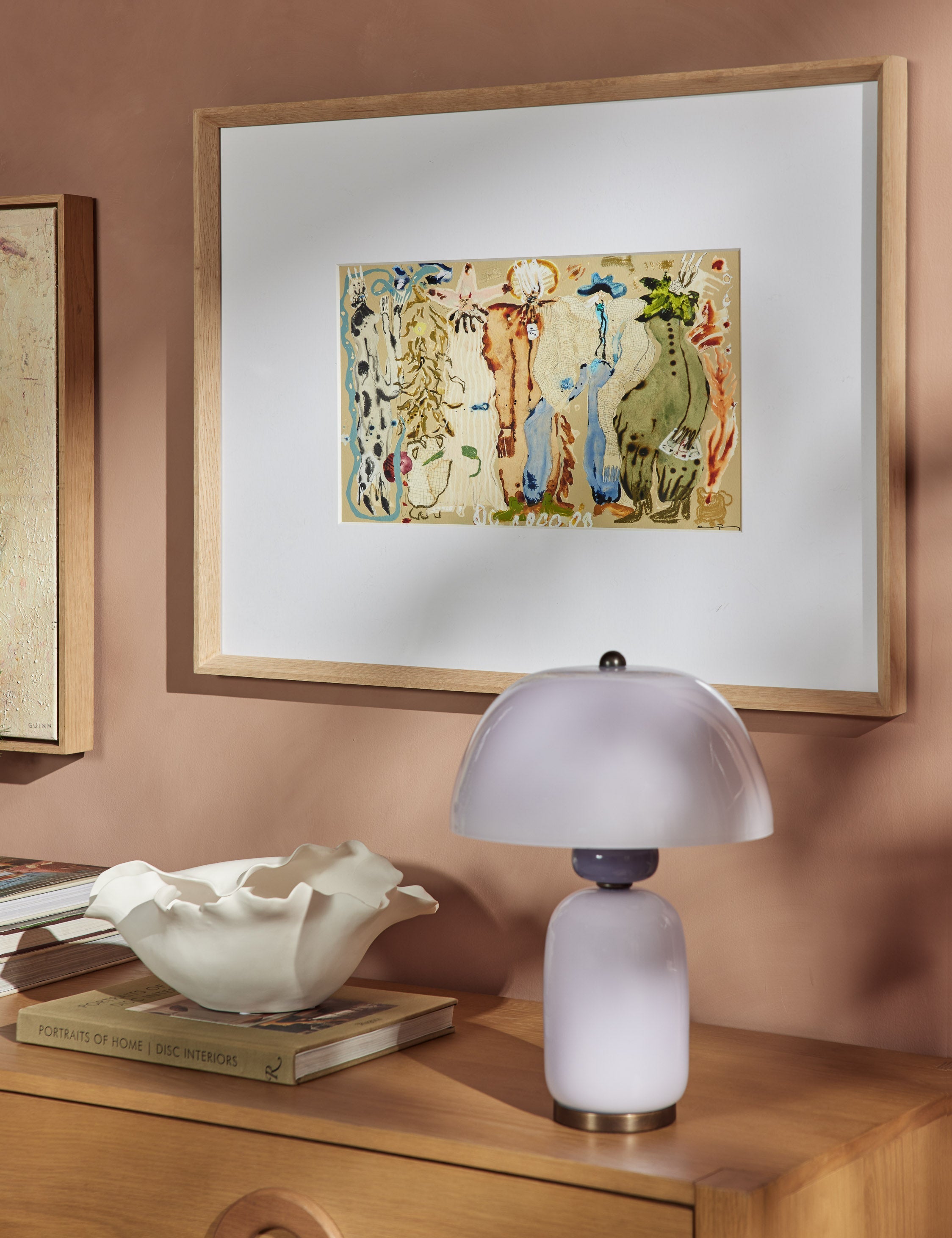 Bela Wall Art | Vibrant Earthy Hues, Fluid Lines