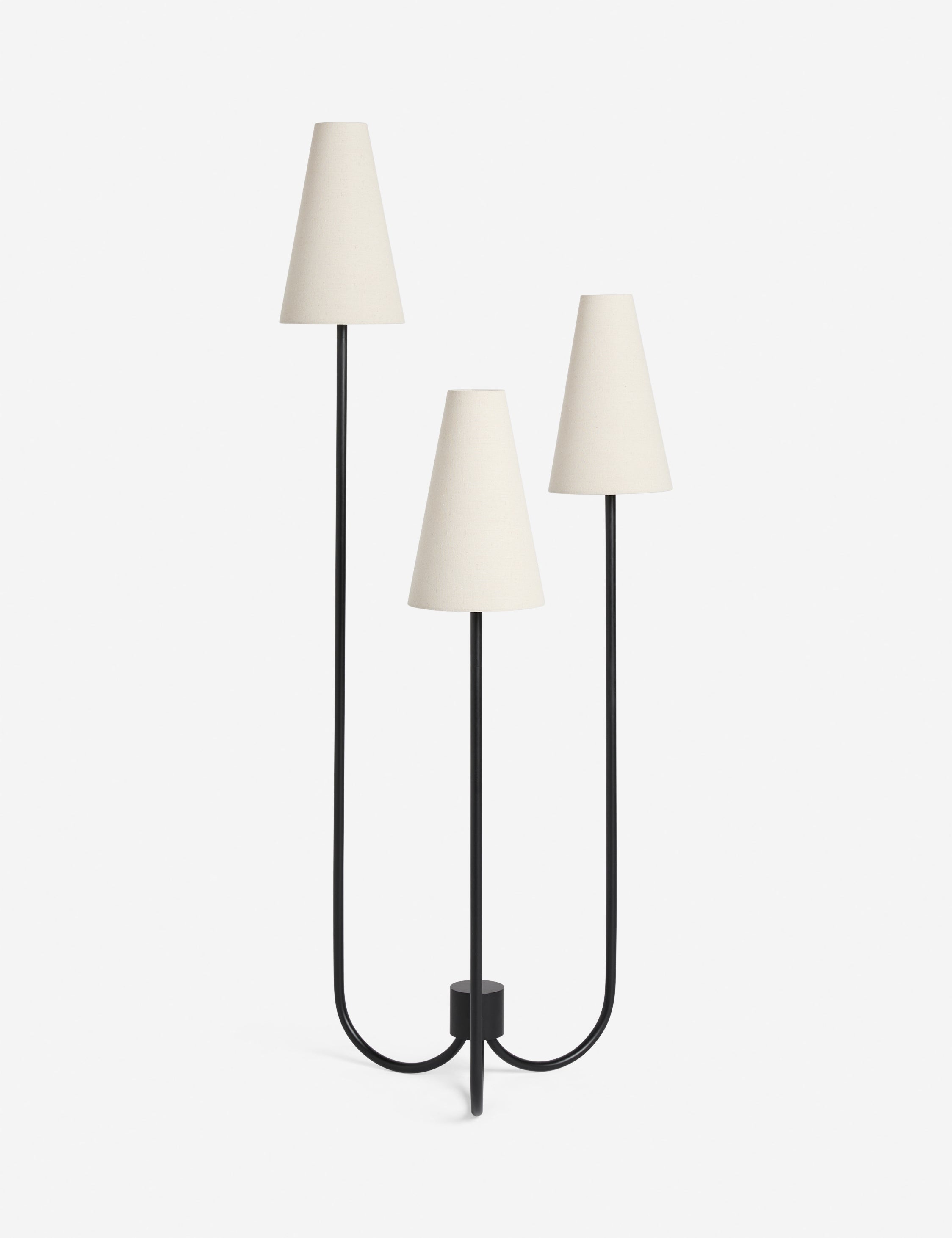 Fino Floor Lamp | Sculptural Design, Tapered Shades