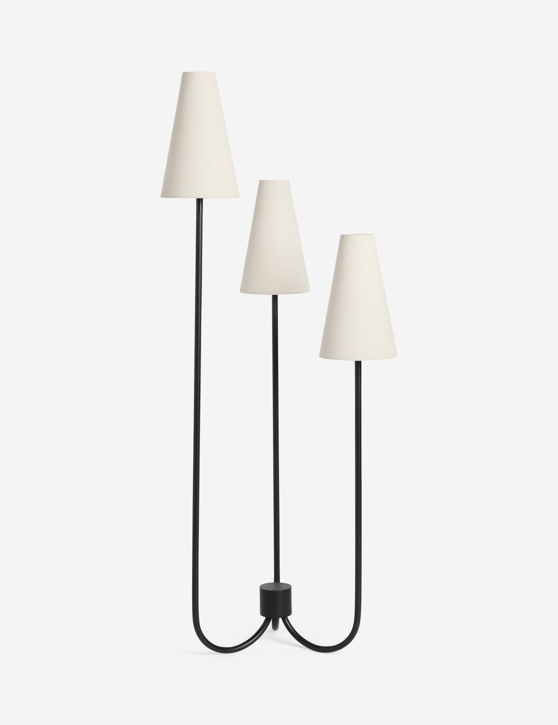 Fino Floor Lamp | Sculptural Design, Tapered Shades