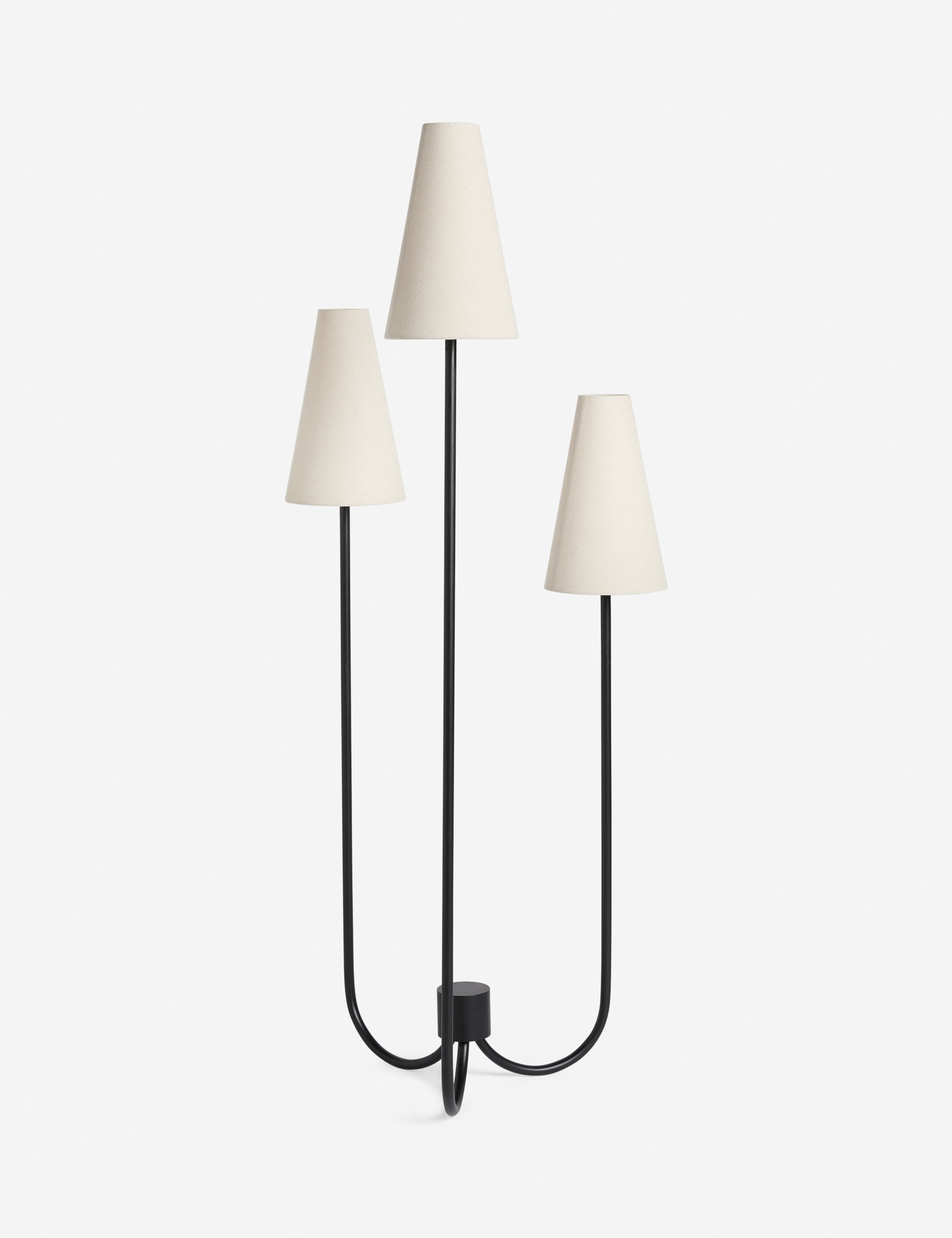 Fino Floor Lamp | Sculptural Design, Tapered Shades