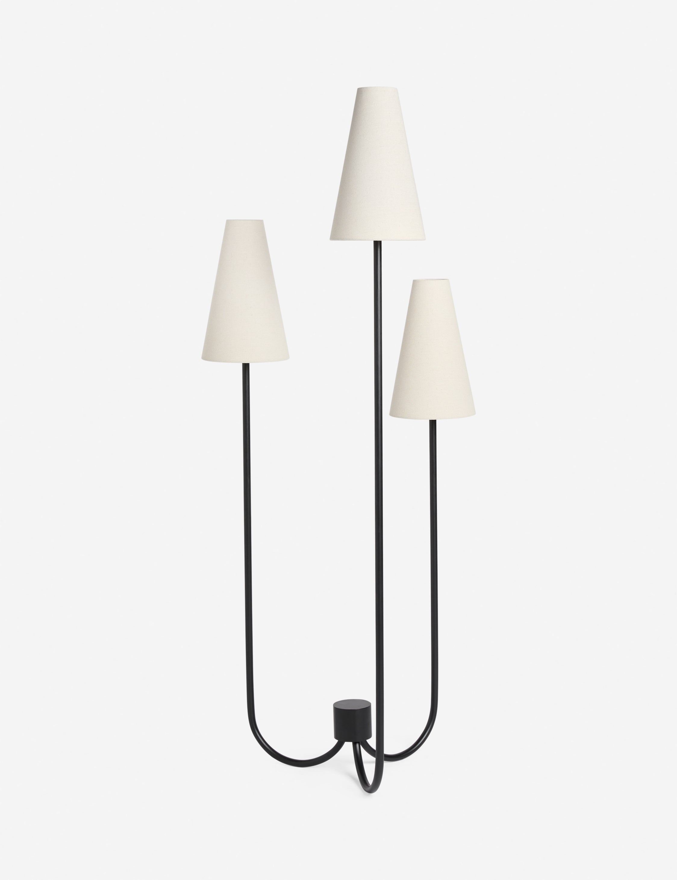 Fino Floor Lamp | Sculptural Design, Tapered Shades