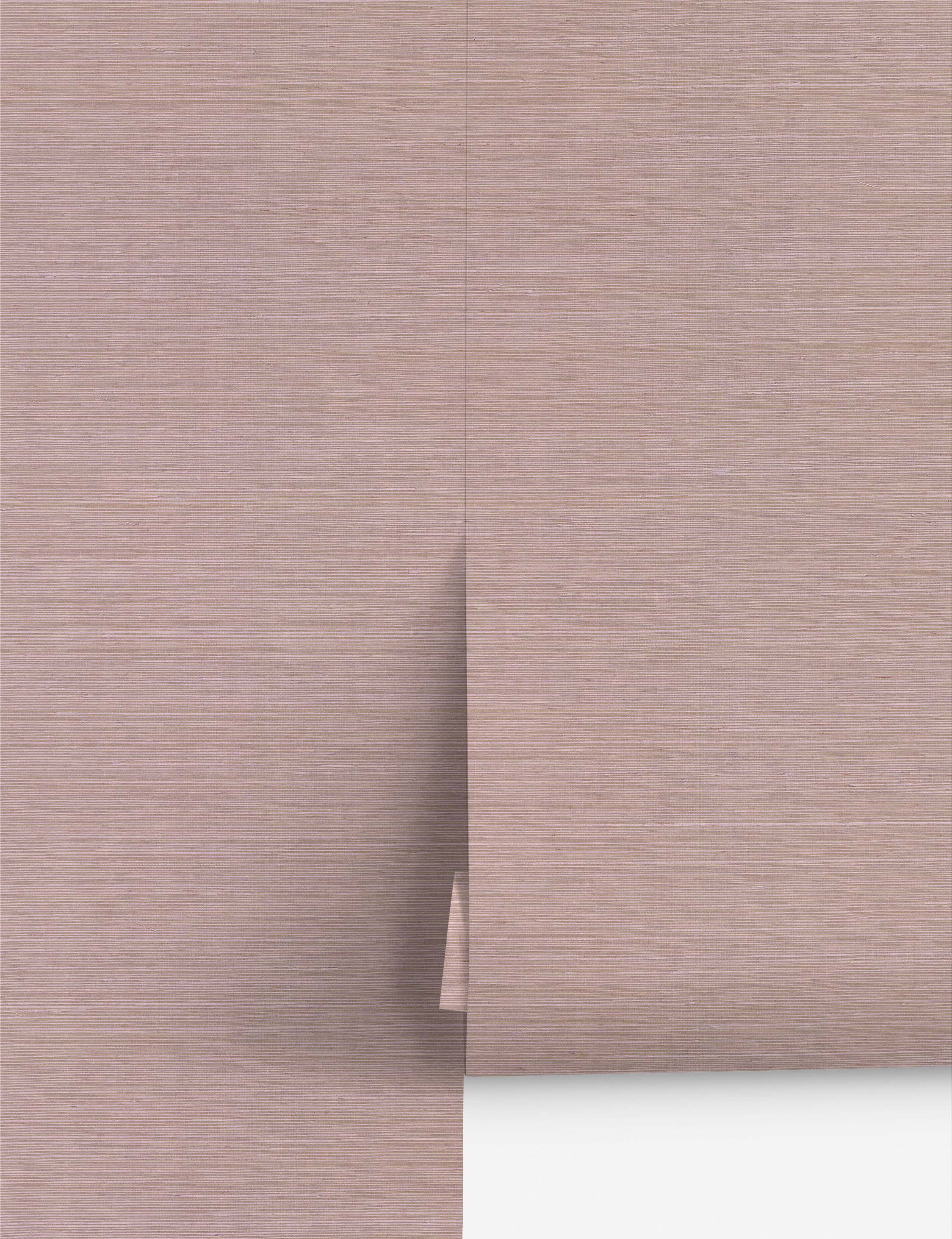 Bela Grasscloth Wallpaper | Woven Texture, Modern Palette