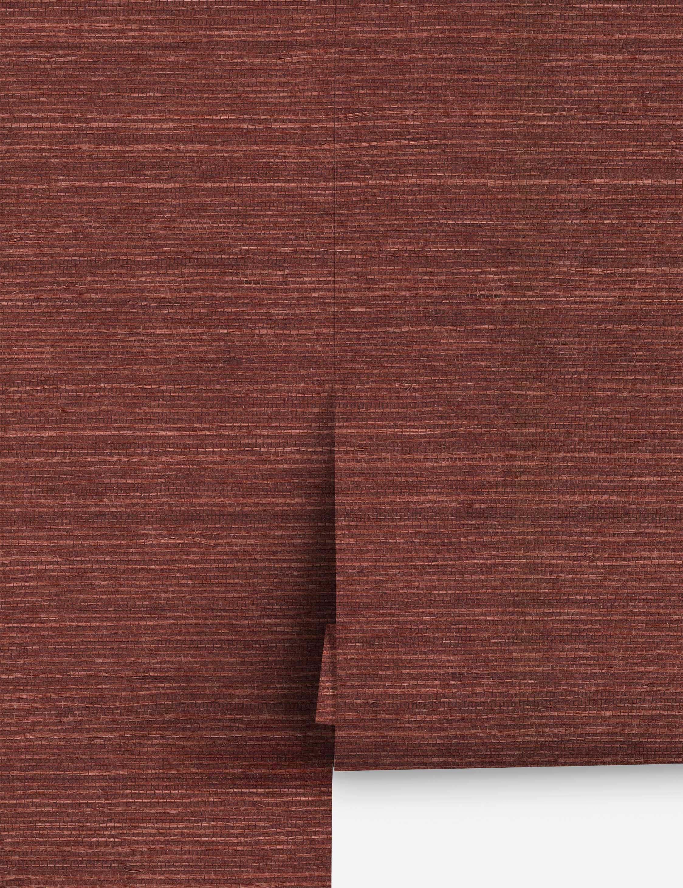 Bela Grasscloth Wallpaper | Woven Texture, Modern Palette