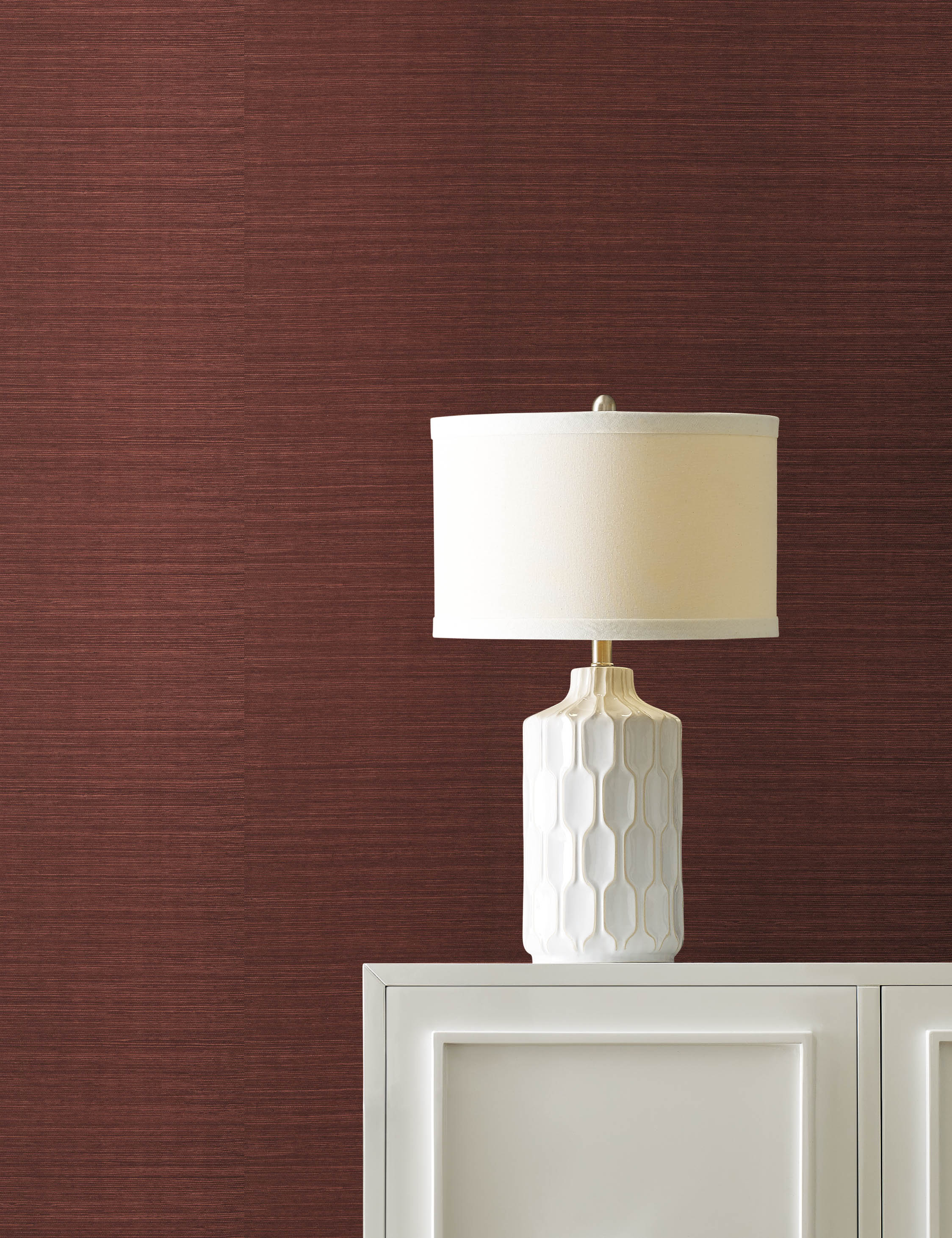 Bela Grasscloth Wallpaper | Woven Texture, Modern Palette