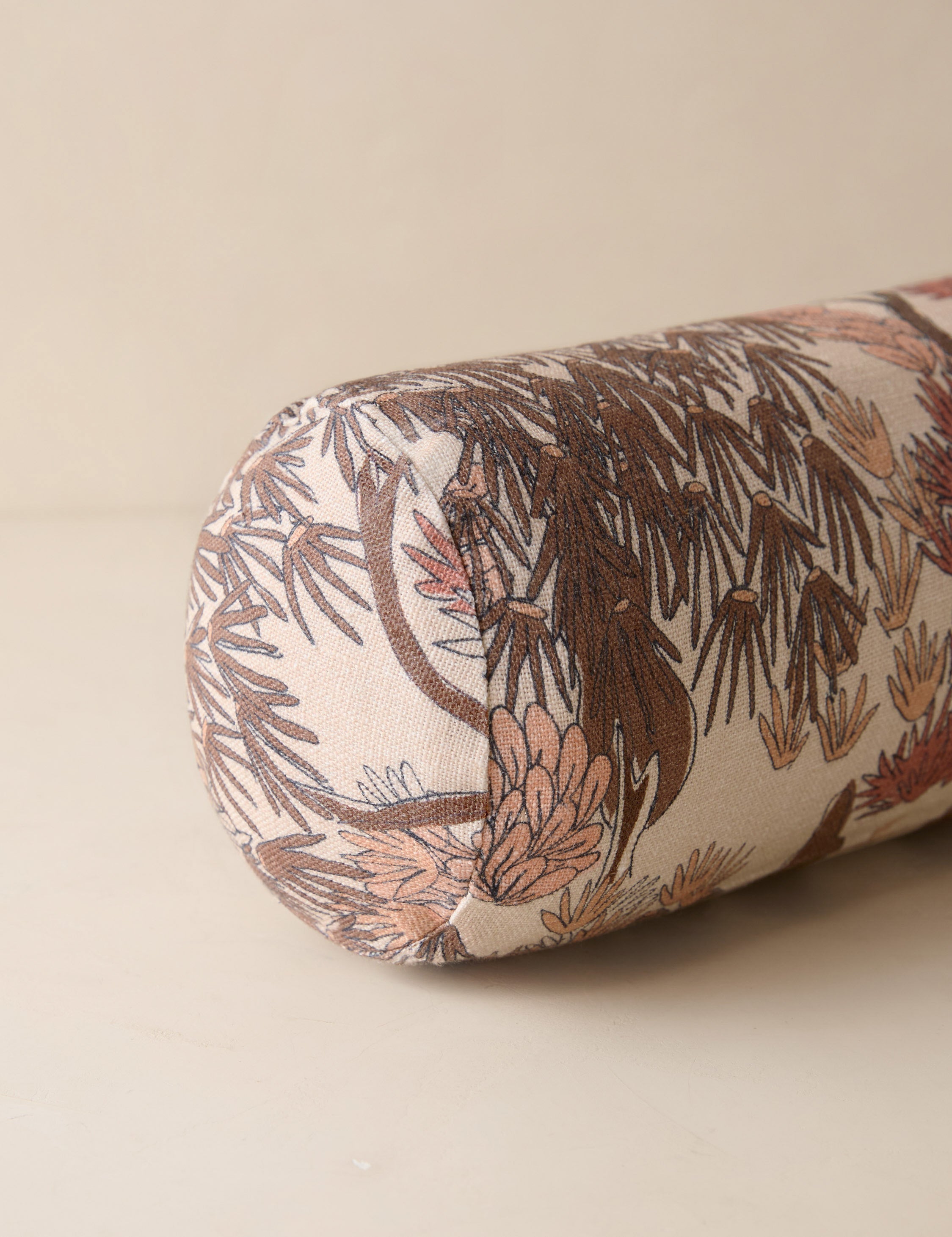 Breezy Garden Walk Pillow | Modern Botanical Print
