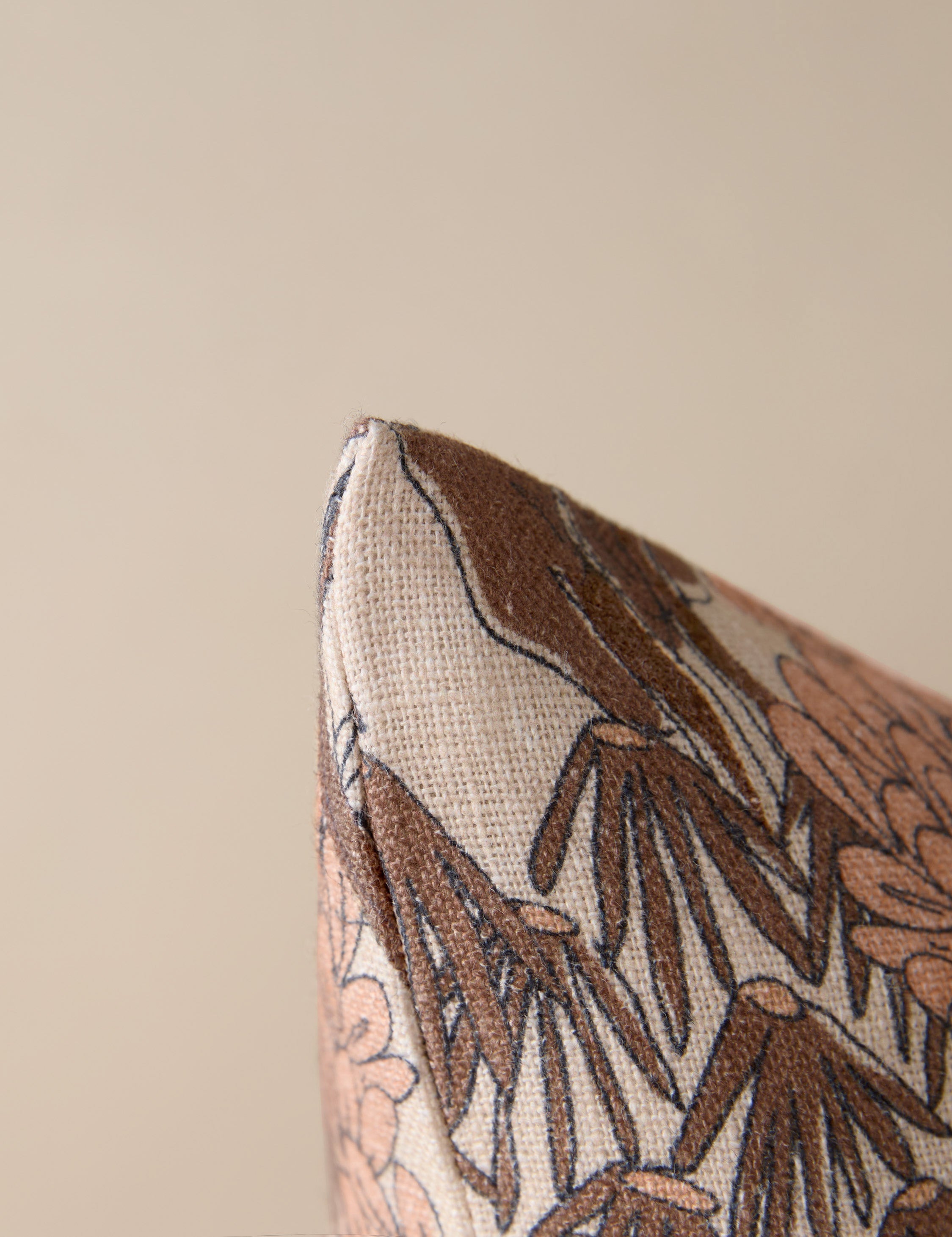 Briar Linen Pillow | Botanical Print, Exclusive Design