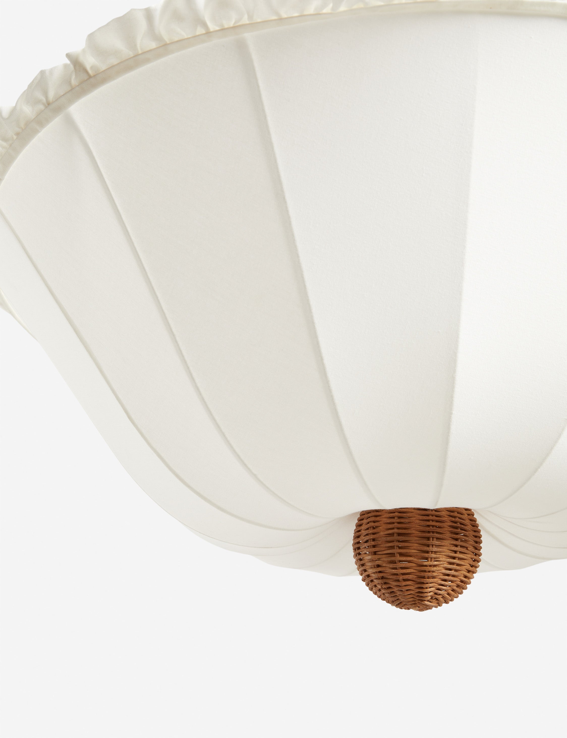 Haven Pendant Light | Wicker Shade, Elegant Silhouette