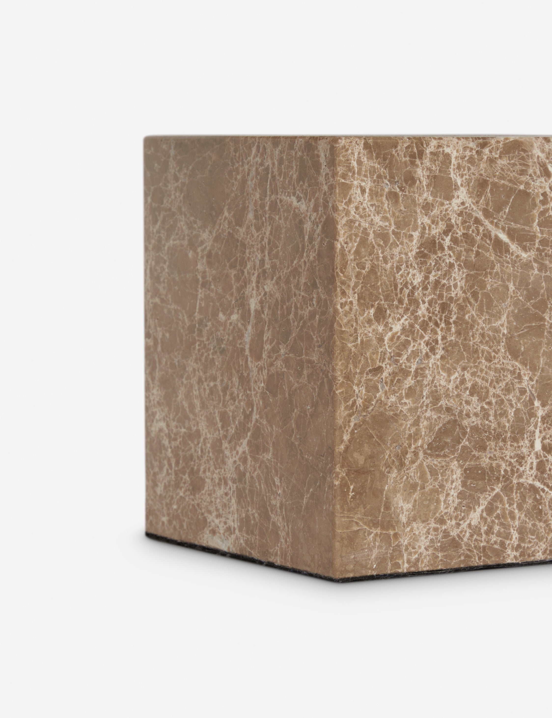 Haven Table Lamp | Marble Base, Pagoda Shade