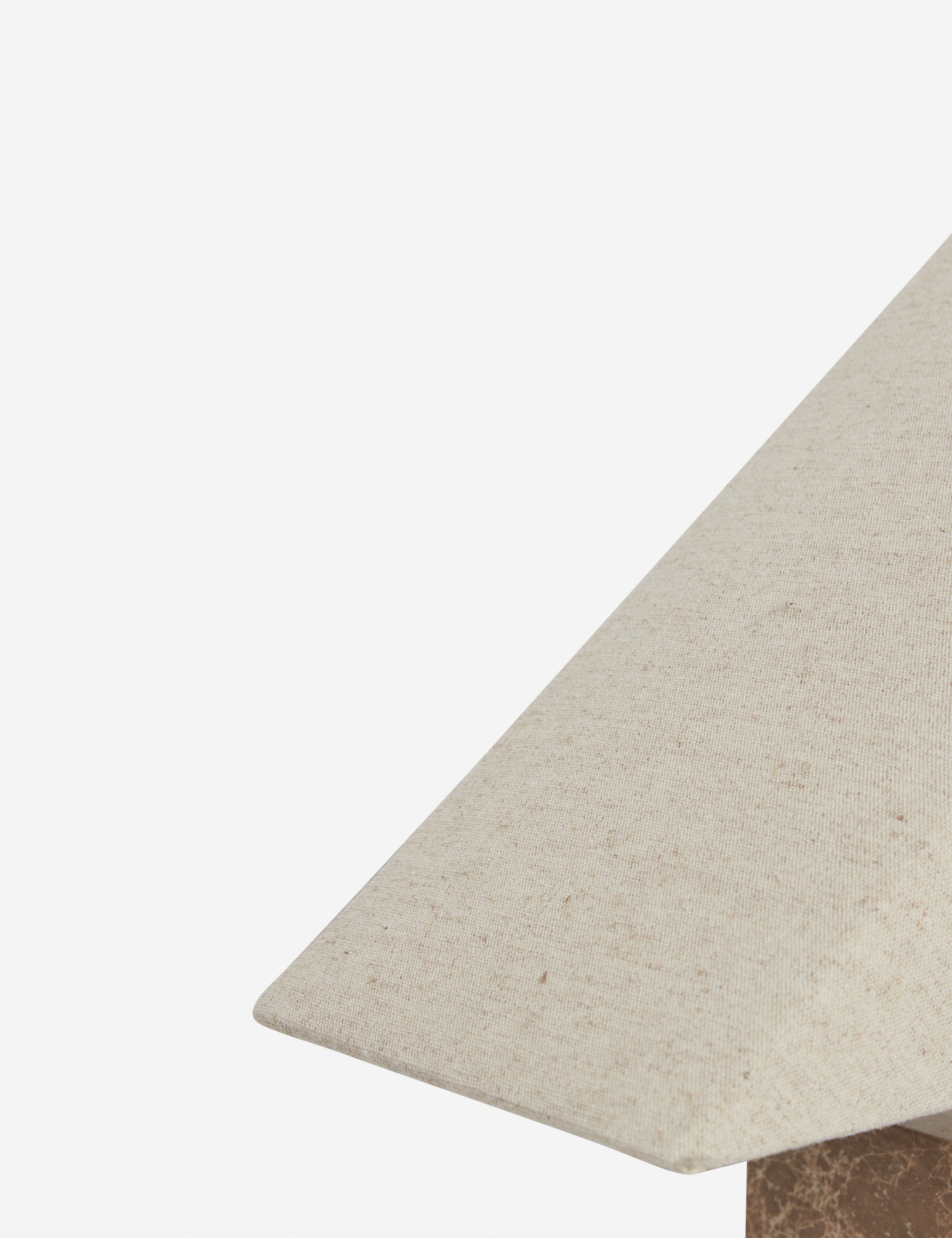 Haven Table Lamp | Marble Base, Pagoda Shade