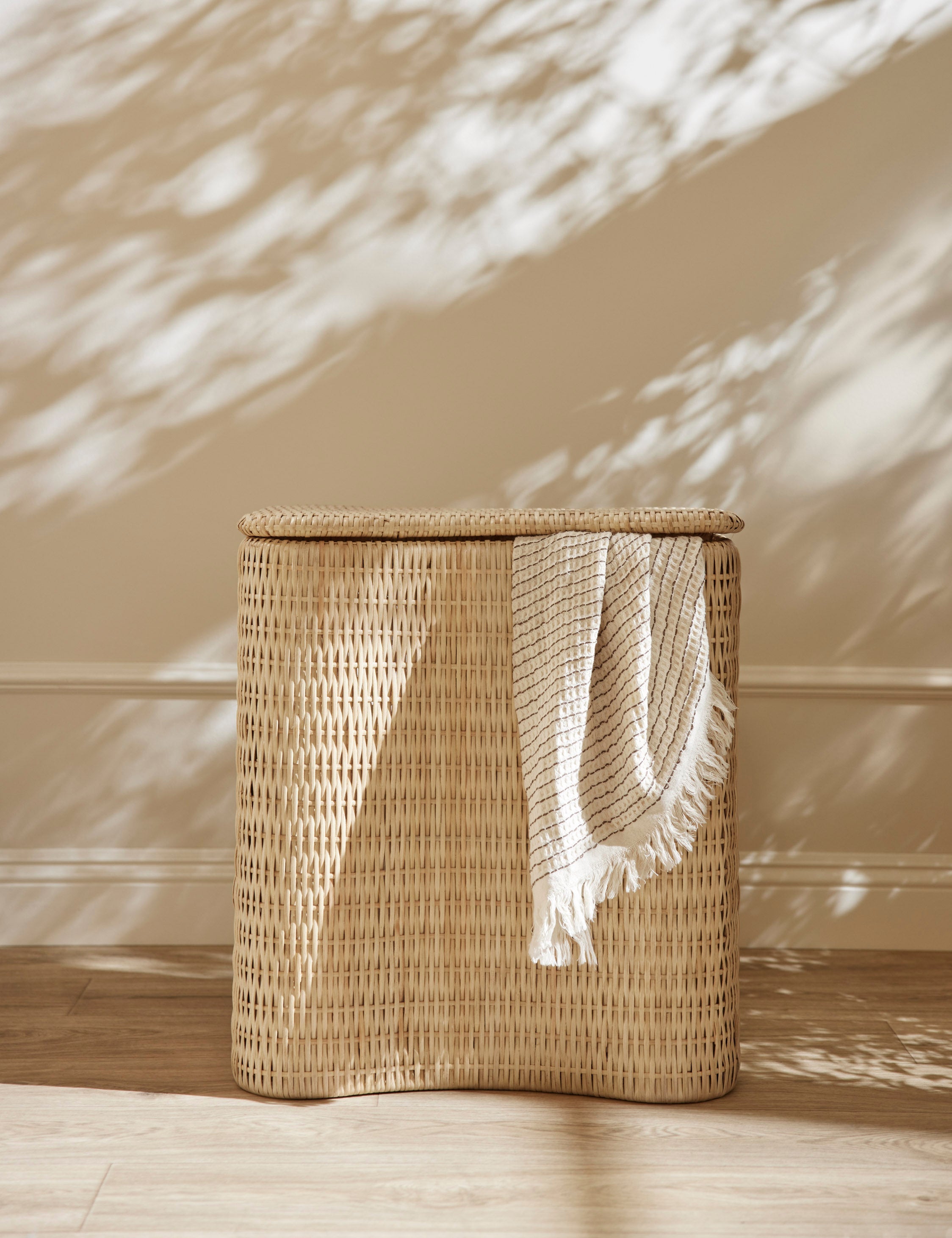 Haven Bath Accessories | Handwoven Rattan Design